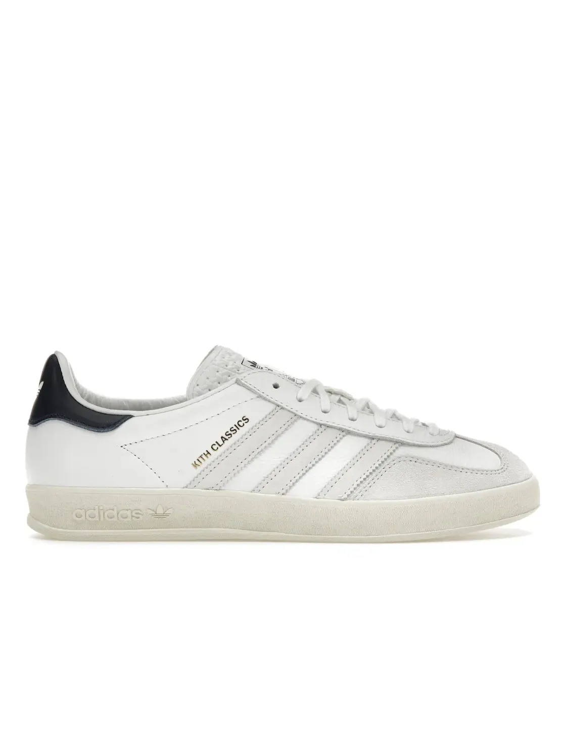 Мужские кроссовки Lifestyle Adidas Gazelle Indoor Adidas — изображение 1 из 4, белый/темно-синий/-белый