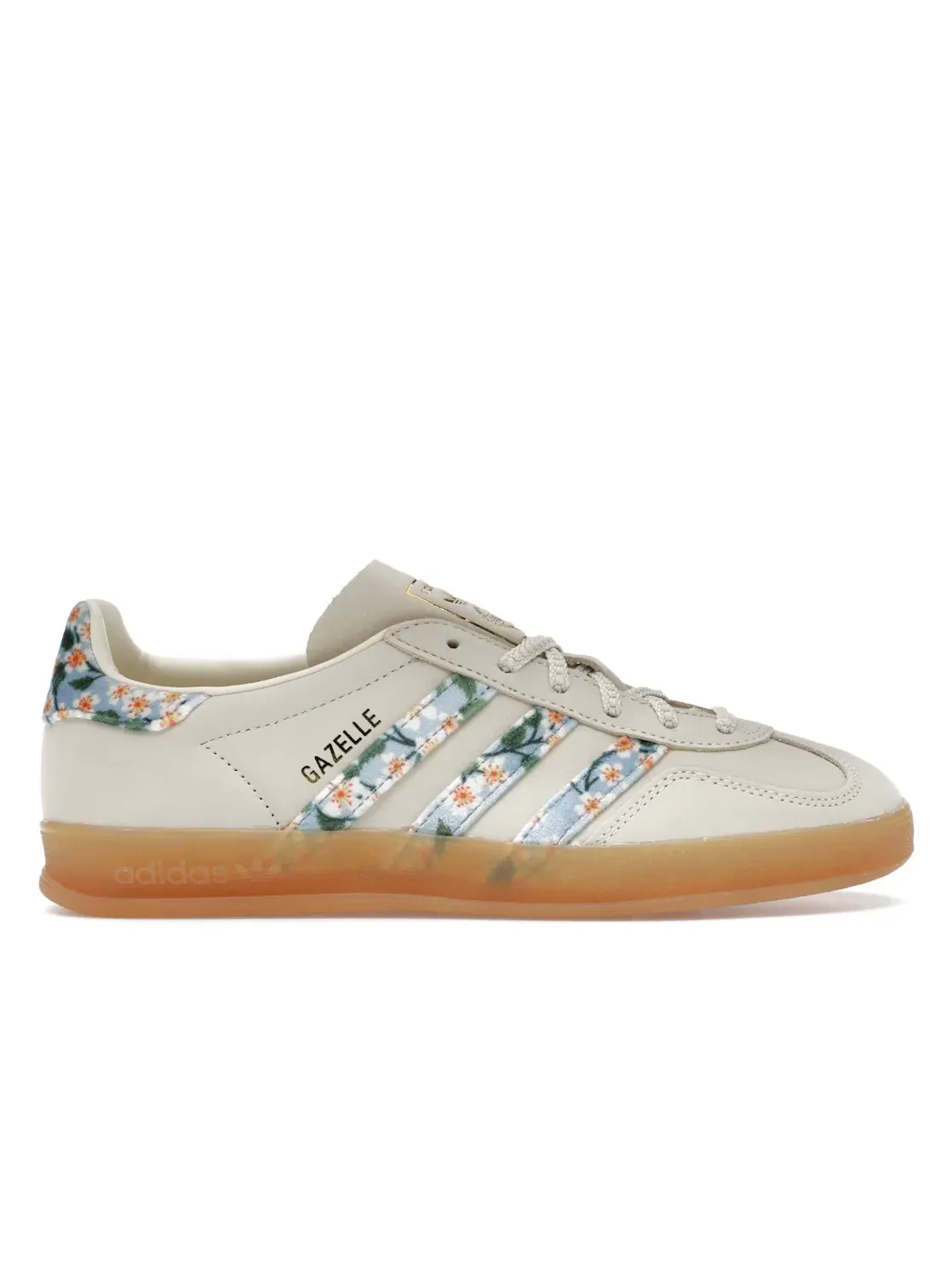 Женские кроссовки с цветочным принтом Mitsi Day Adidas Gazelle Indoor — изображение 1 из 4