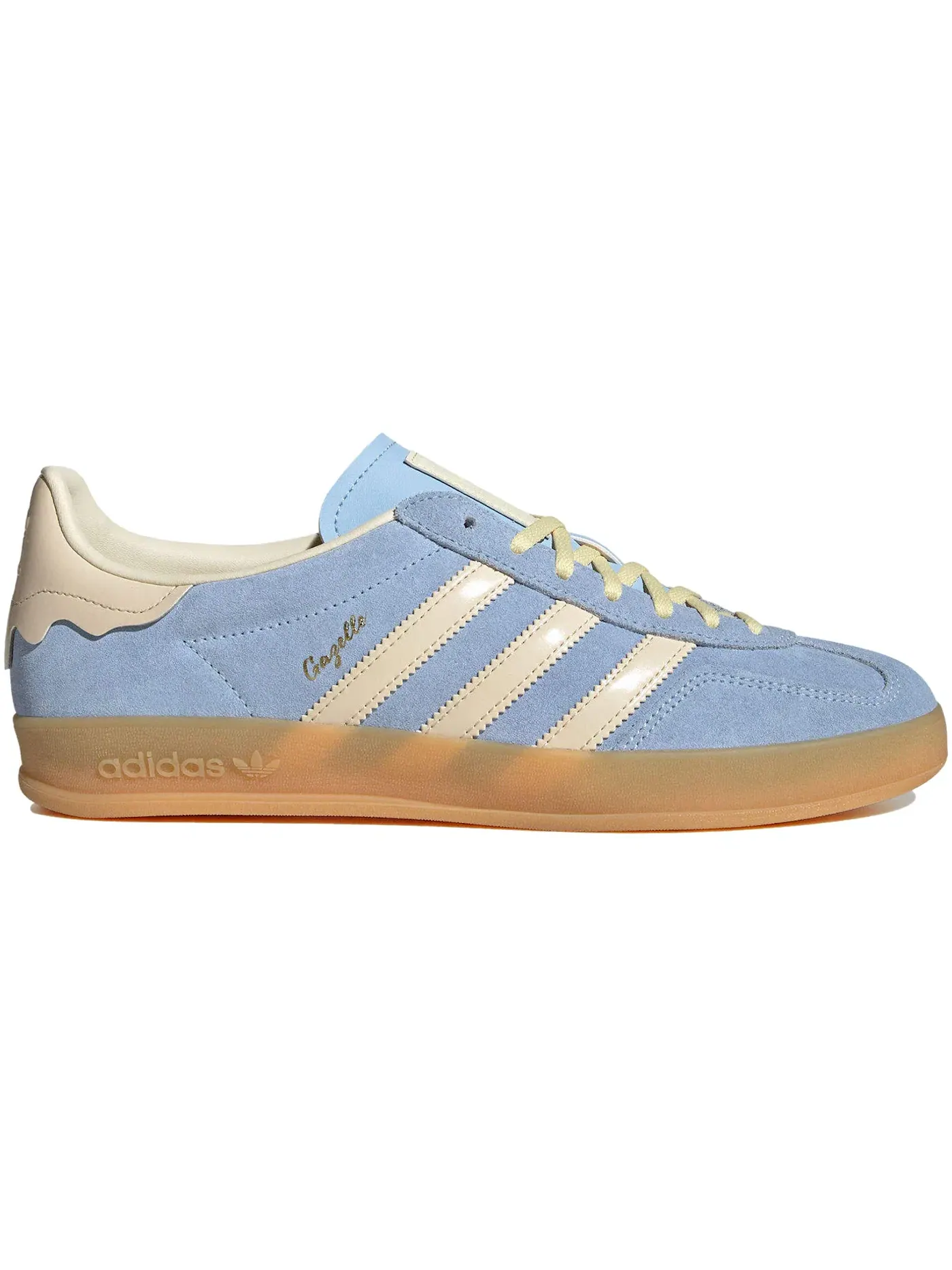 Мужские кроссовки Lifestyle с моделью Adidas Gazelle Indoor Adidas — изображение 1 из 1, светлый синий белый