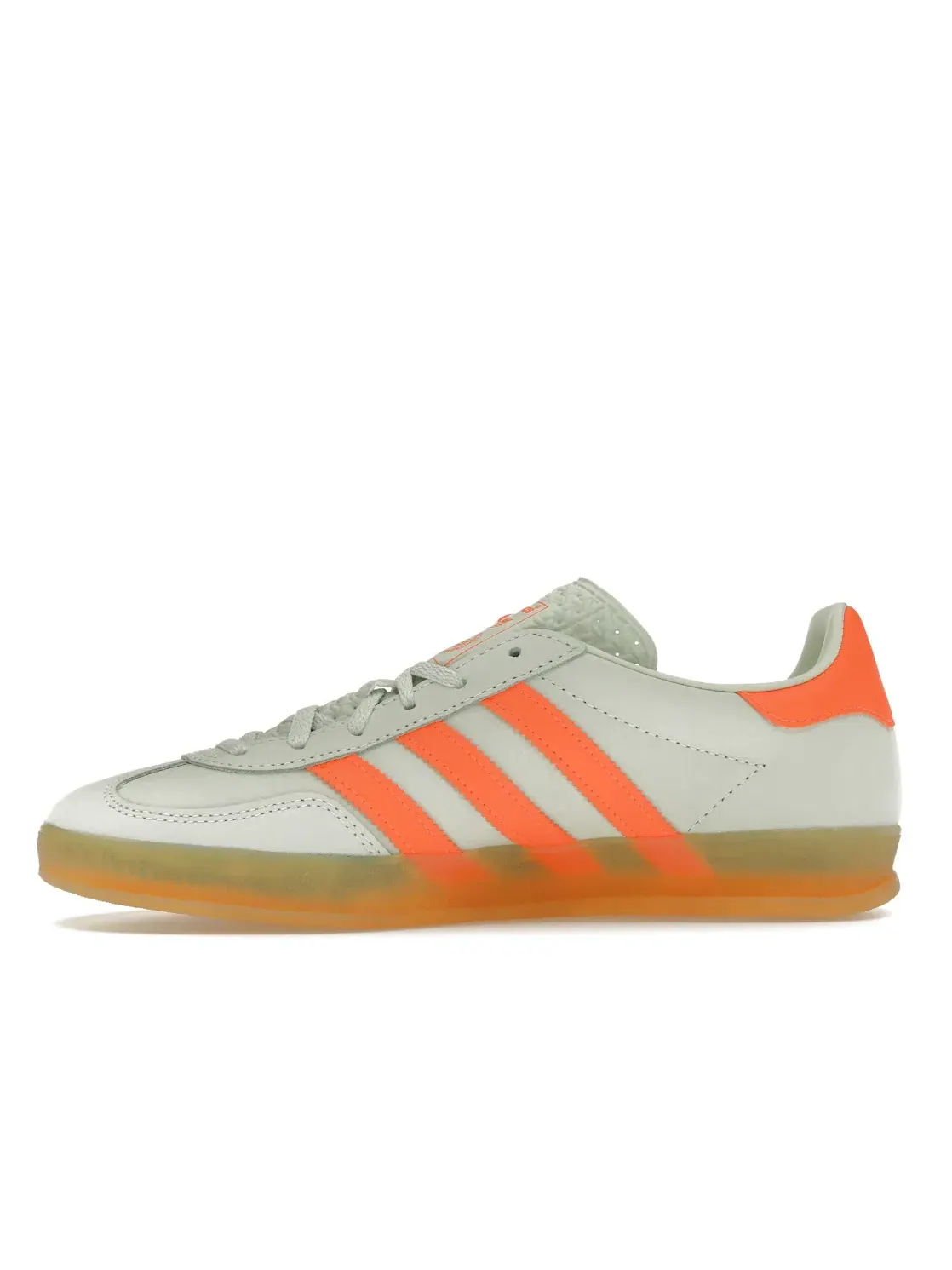 Женские кроссовки Lifestyle Adidas Gazelle Indoor — изображение 3 из 4, зеленый/оранжевый