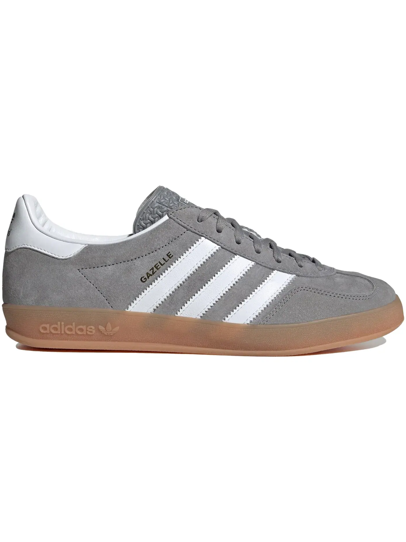 Мужские кроссовки Lifestyle Adidas Gazelle Indoor Low — изображение 1 из 1, серый белый