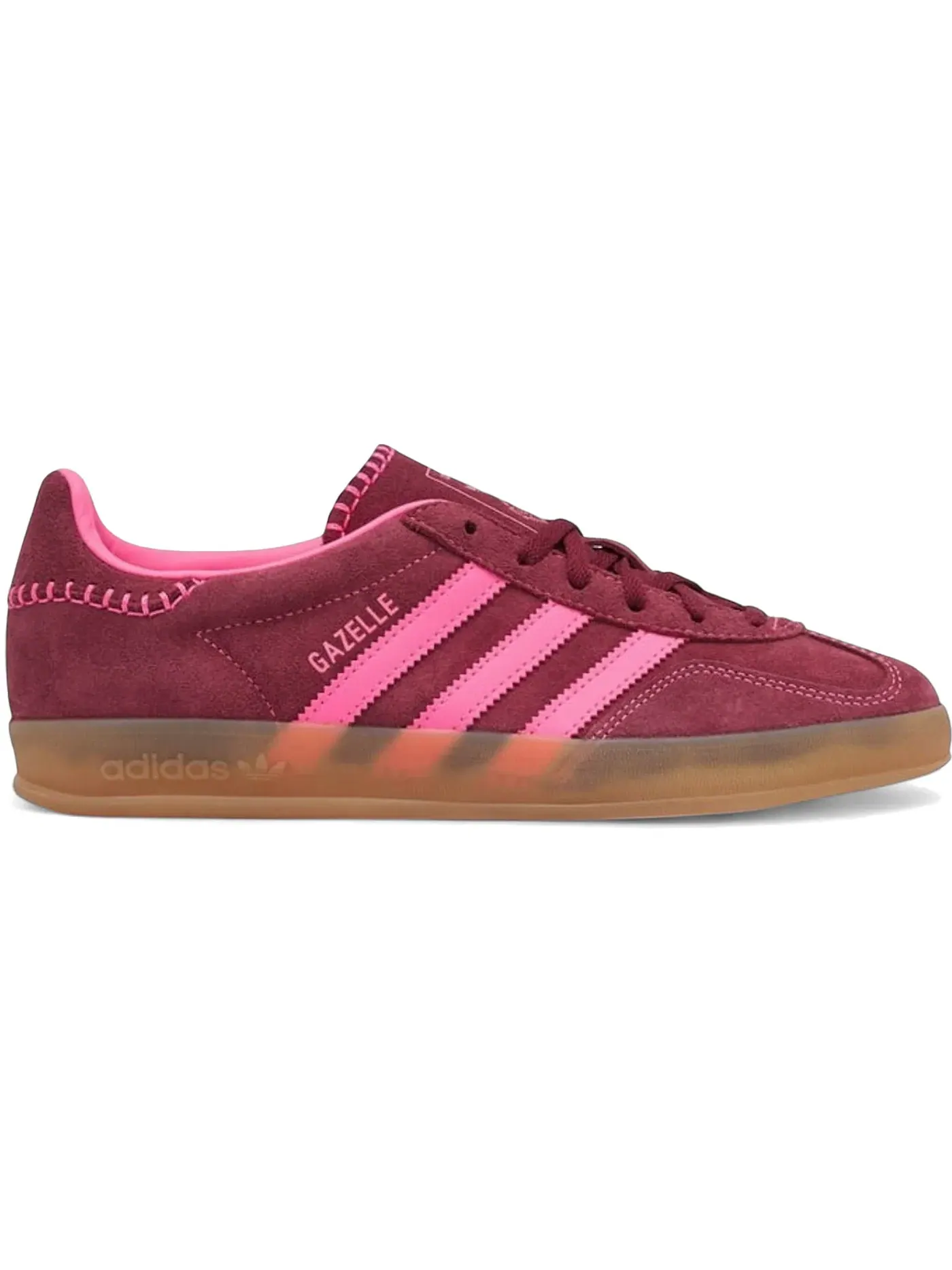 Женские кроссовки Lifestyle Adidas Gazelle Indoor — изображение 1 из 1, розовый//розовый