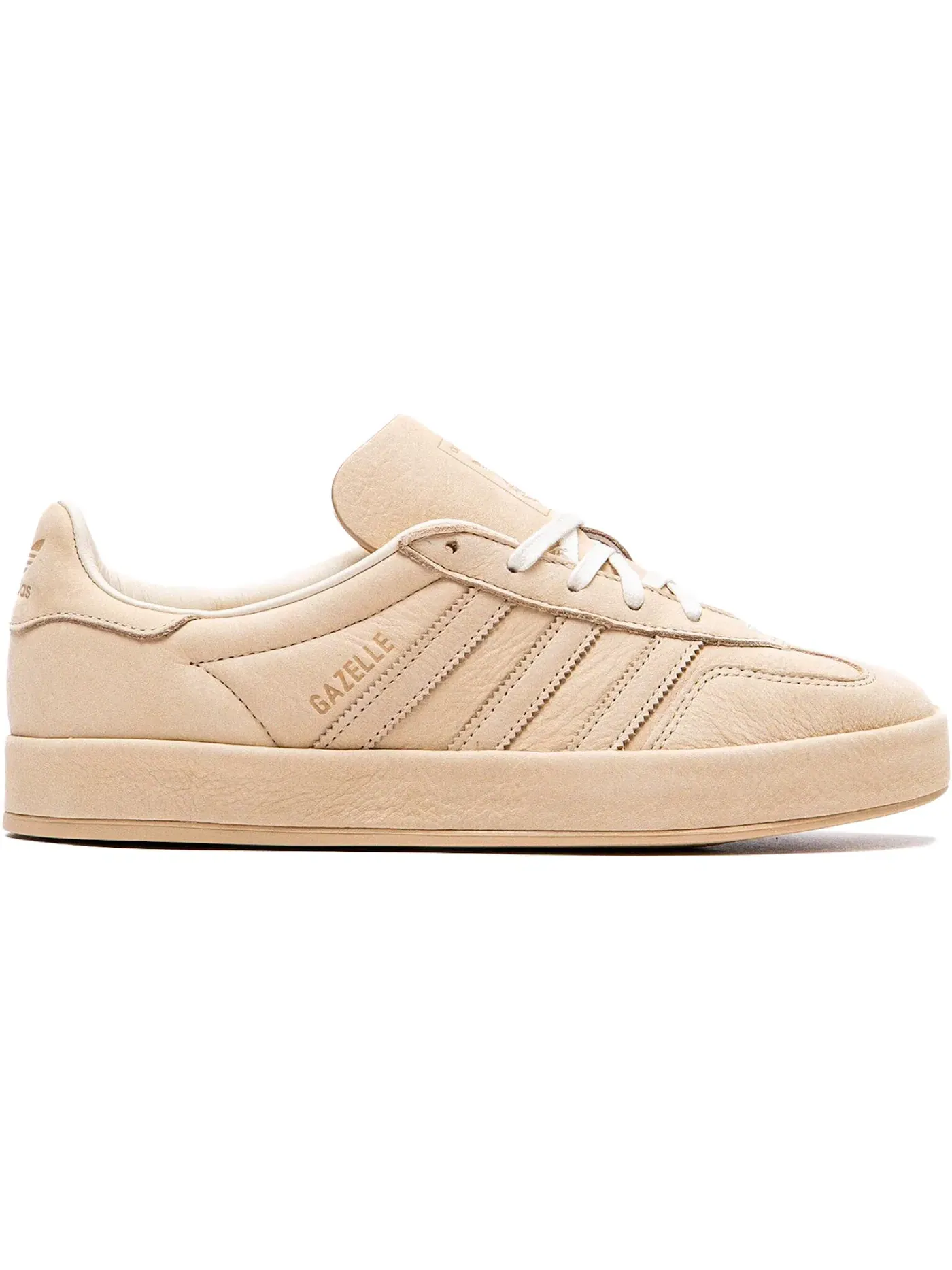 Мужские кроссовки повседневные Adidas Gazelle Indoor Lux Adidas — изображение 1 из 1, бежевый/бежевый/белый