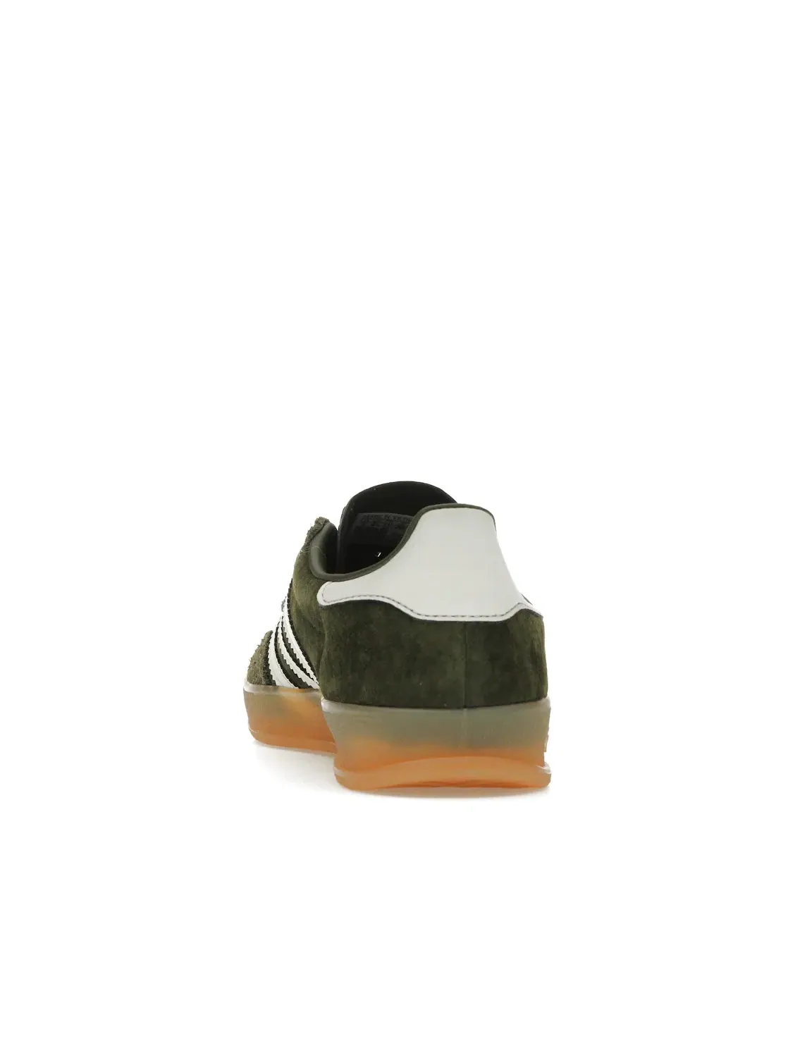 Мужские повседневные кроссовки Adidas Gazelle Indoor, Night Cargo/Aluminium/Gum — изображение 4 из 4