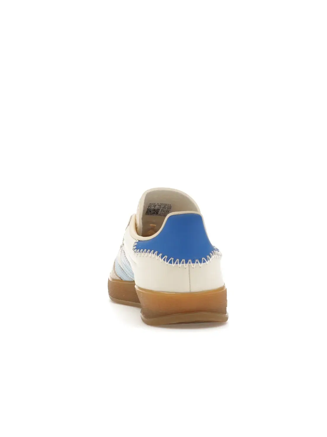Мужские кроссовки с замшевым верхом Adidas Gazelle Indoor — изображение 4 из 4, белый прозрачный синий