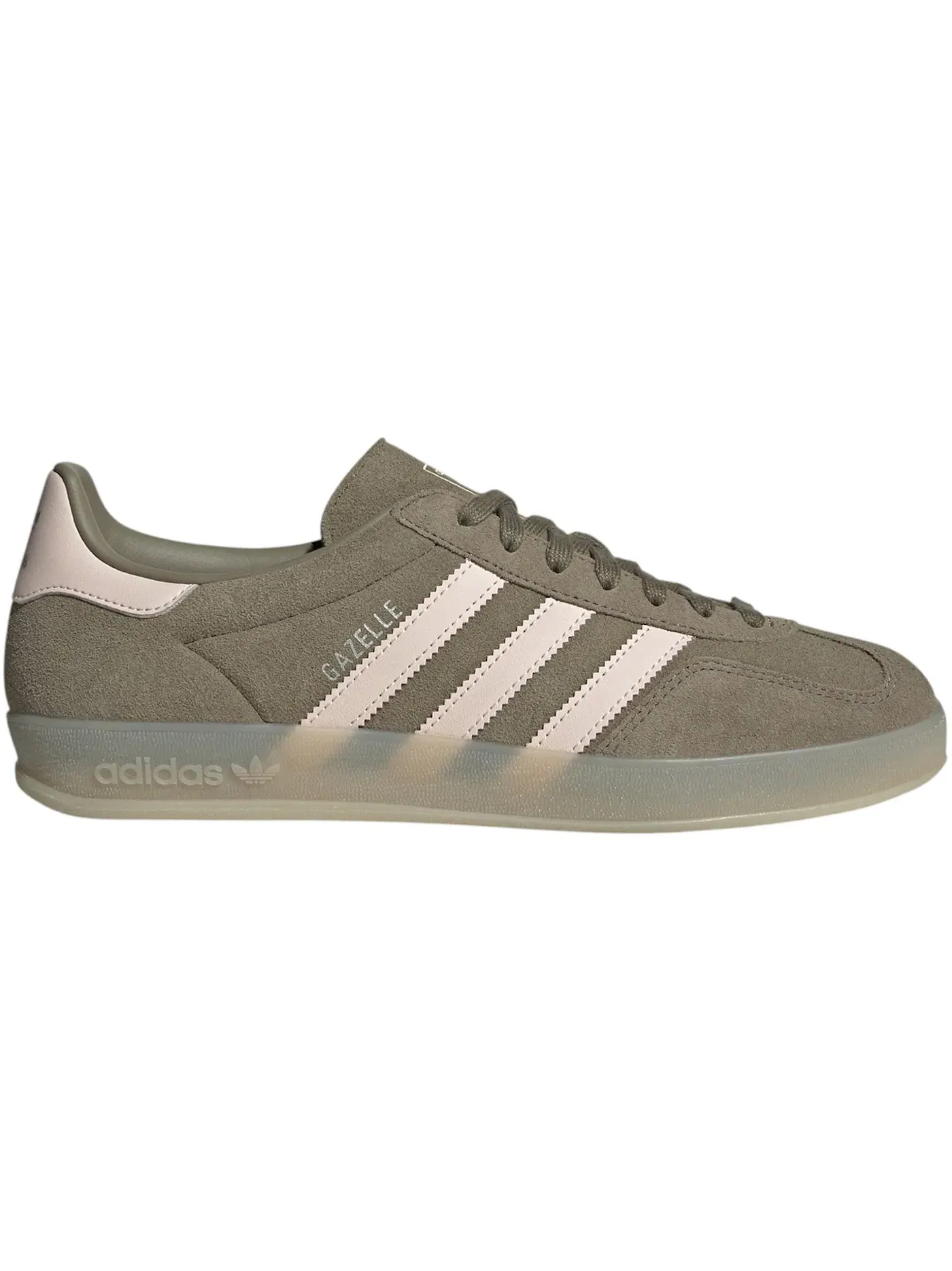 Мужские кроссовки Lifestyle Adidas Gazelle Indoor — изображение 1 из 1, оливковый
