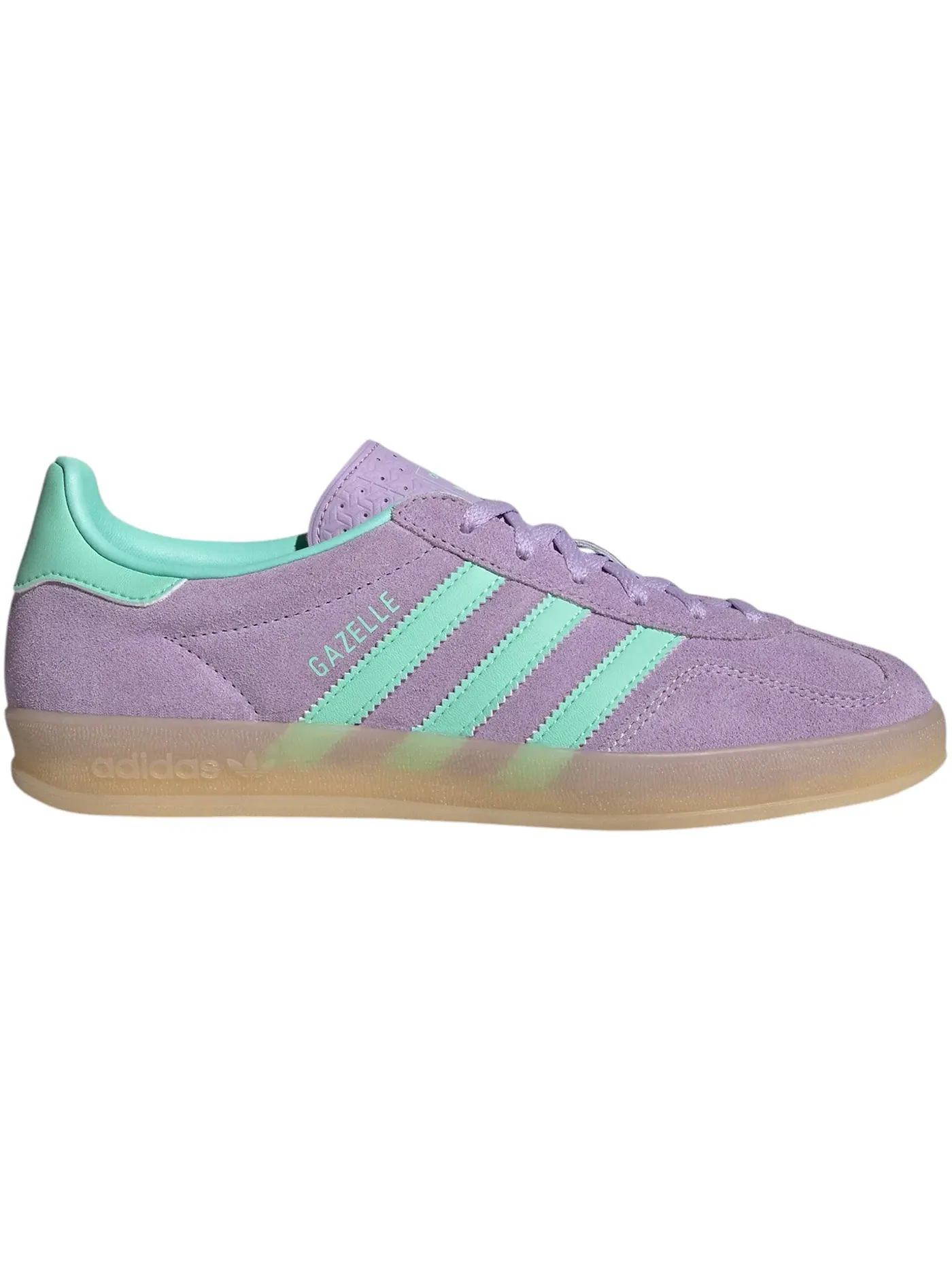 Женские кроссовки lifestyle Adidas Gazelle Indoor — изображение 1 из 1, зеленый