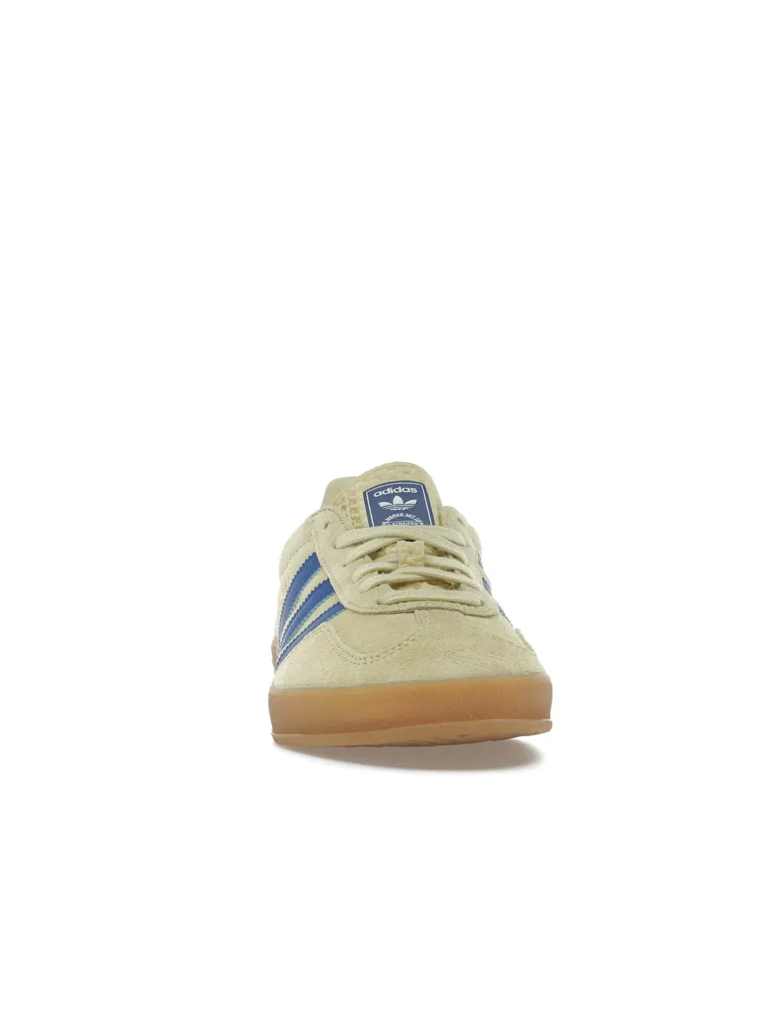 Мужские кроссовки Lifestyle Adidas Gazelle Indoor — изображение 2 из 4, желтый/синий/белый