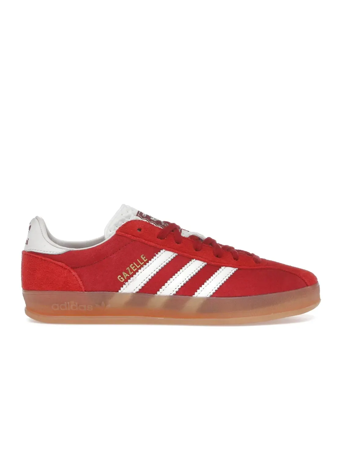 Мужские кроссовки lifestyle Adidas Gazelle Indoor Pro — изображение 1 из 4, красный/белый/красный