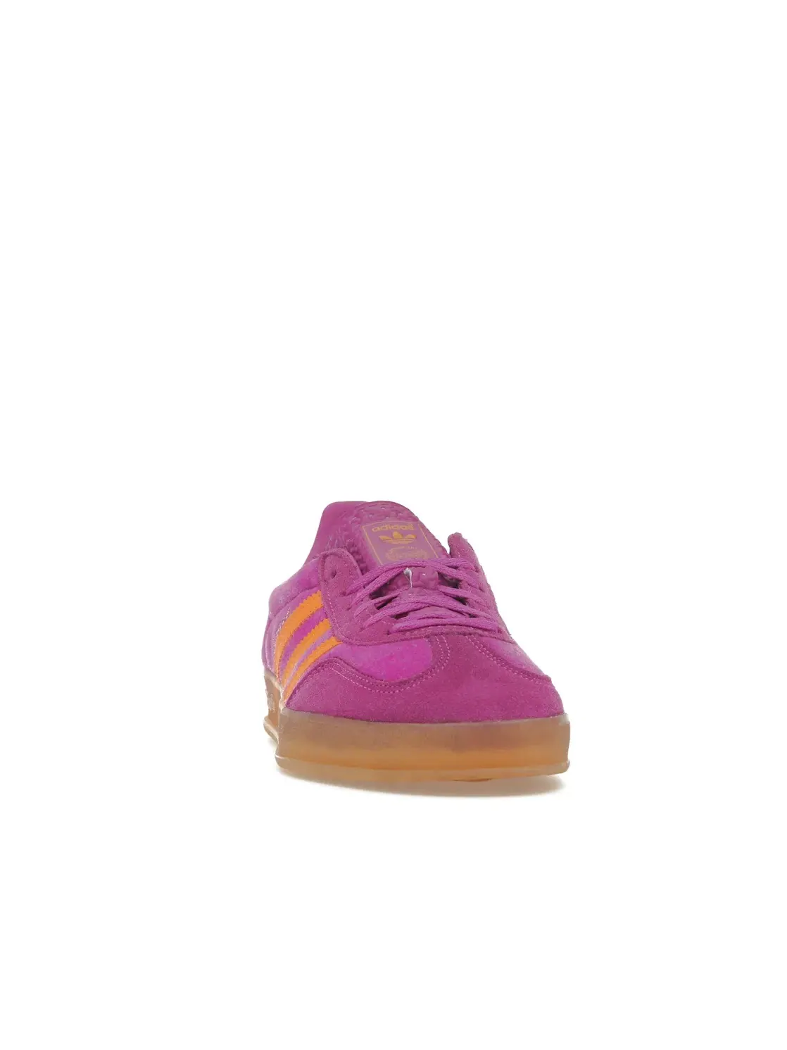 Женские кроссовки для активного отдыха Adidas Gazelle Indoor — изображение 2 из 4, фиолетовый/оранжевый