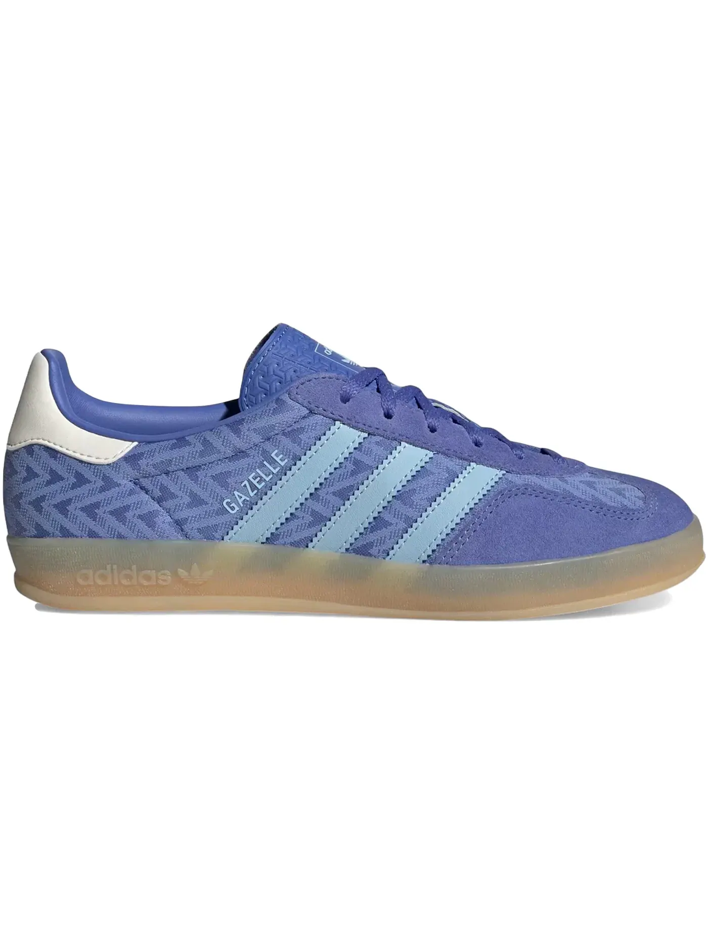 Женские кроссовки для повседневной носки Adidas Gazelle Indoor — изображение 1 из 1, прозрачный
