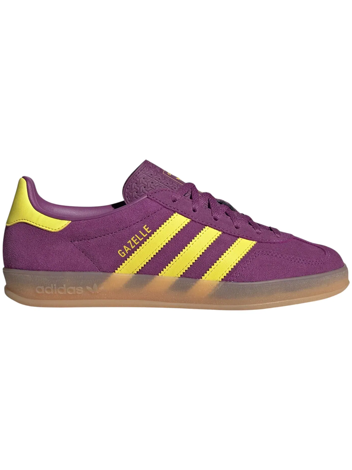 Женские кроссовки Lifestyle Adidas Gazelle Indoor — изображение 1 из 1, насыщенный яркий желтый