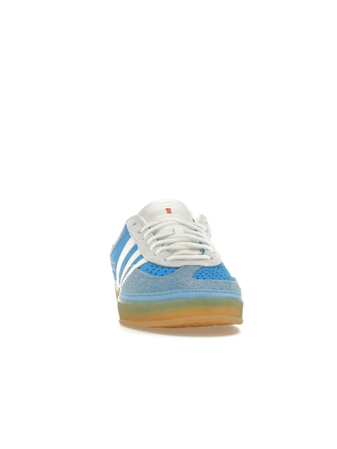 Мужские кроссовки коллаборации с принтом Adidas Gazelle Indoor Bad Bunny San Juan Adidas — изображение 2 из 4, белый