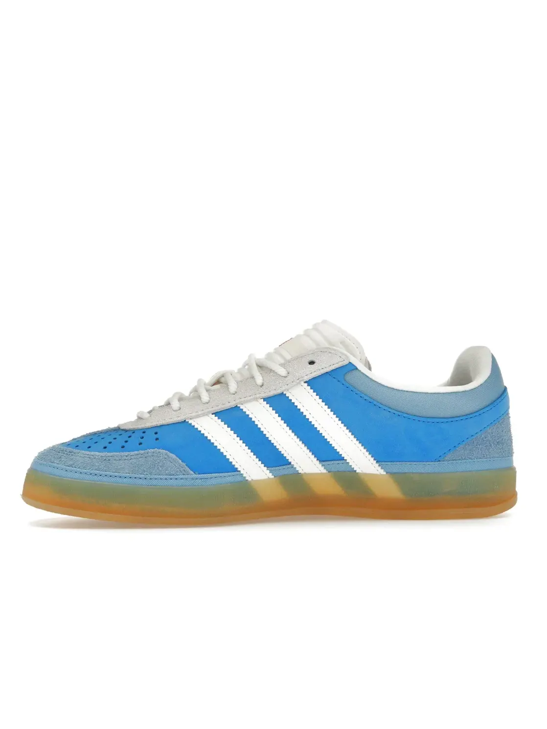 Мужские кроссовки коллаборации с принтом Adidas Gazelle Indoor Bad Bunny San Juan Adidas — изображение 3 из 4, белый