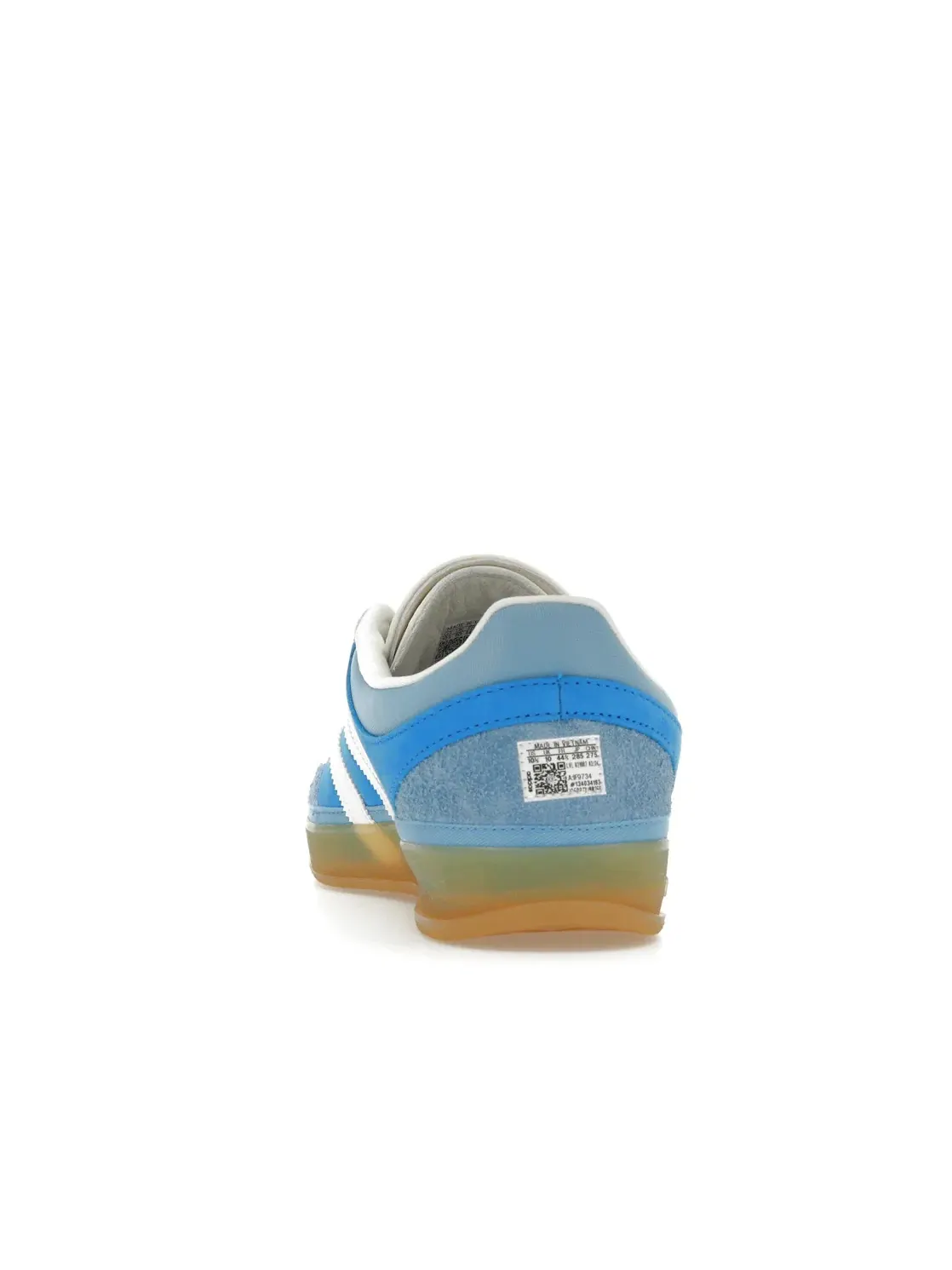 Мужские кроссовки коллаборации с принтом Adidas Gazelle Indoor Bad Bunny San Juan Adidas — изображение 4 из 4, белый