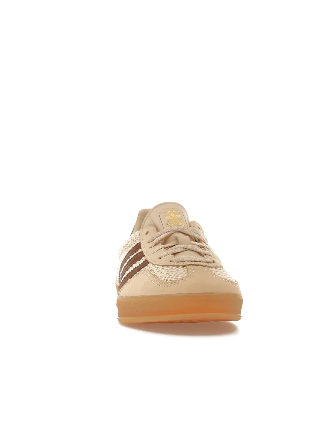 Женские кроссовки Lifestyle с замшевым верхом Adidas Gazelle Indoor — изображение 2 из 4, песочный коричневый
