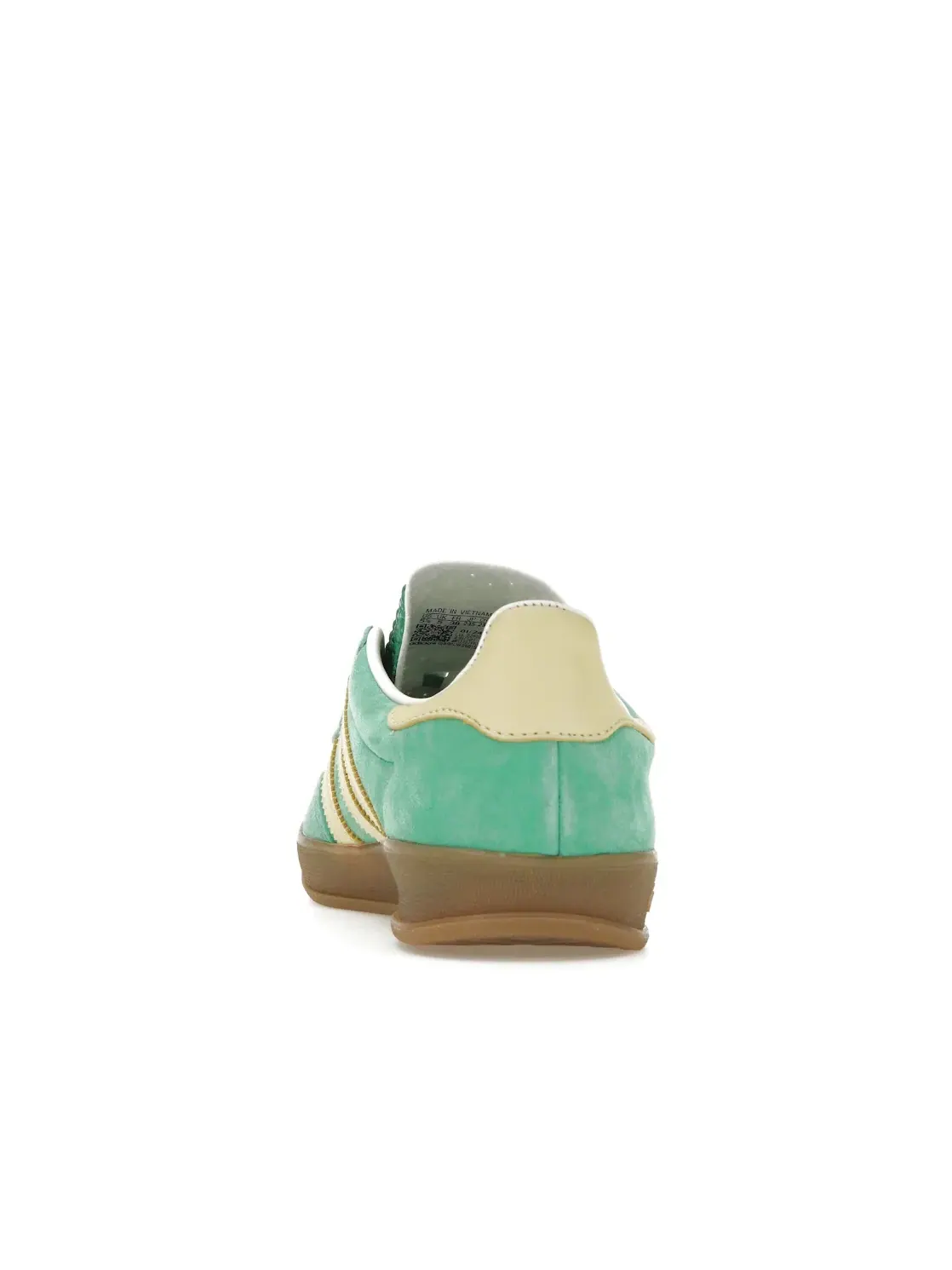 Мужские кроссовки с замшевым верхом Adidas Gazelle Indoor — изображение 4 из 4, зеленый/желтый