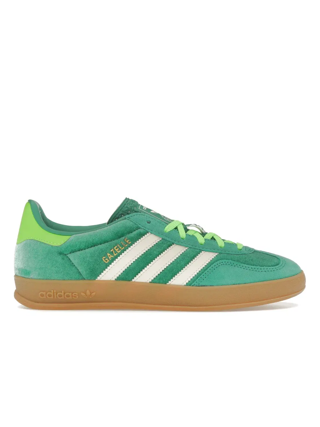 Женские кроссовки замшевые Adidas Gazelle Indoor — изображение 1 из 4