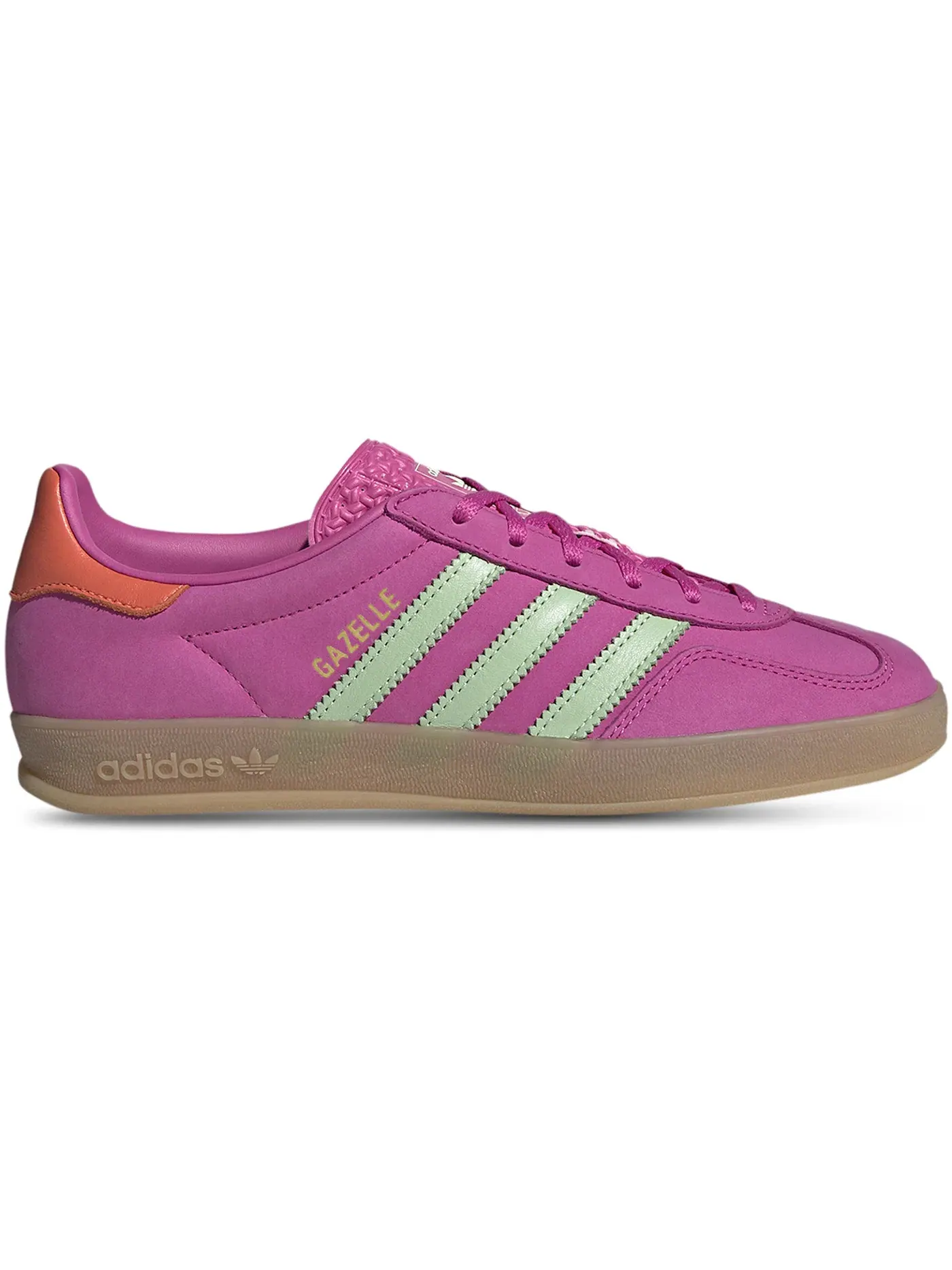 Женские кроссовки Adidas Gazelle Indoor — изображение 1 из 1, зеленый