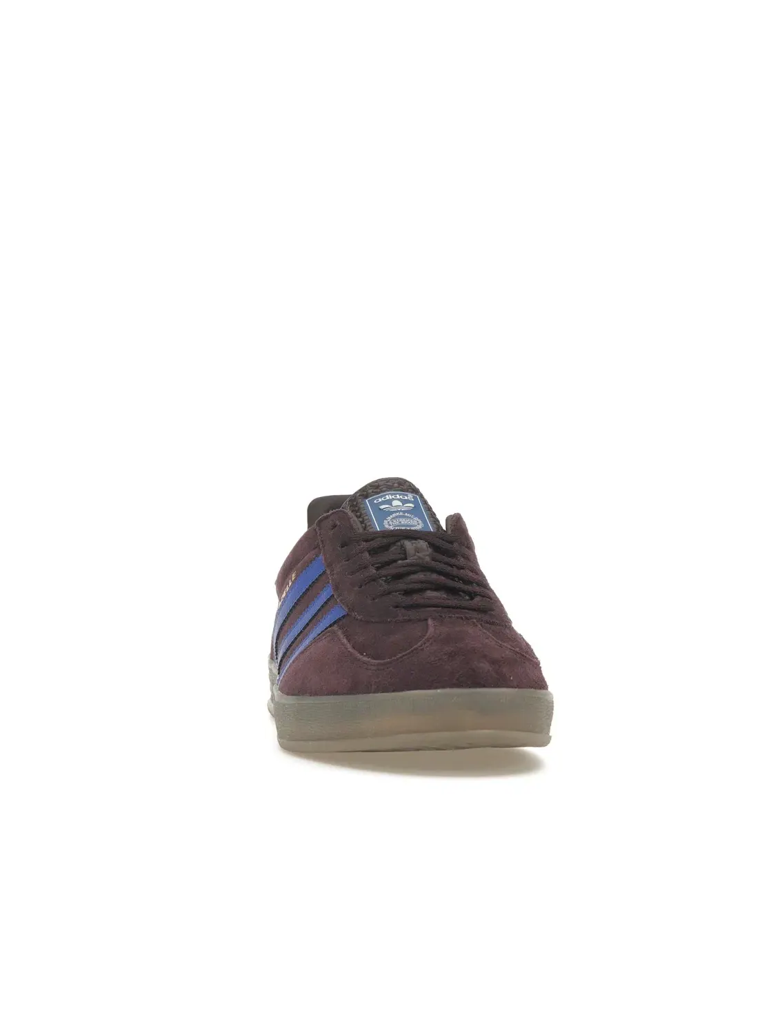 Мужские кроссовки Lifestyle Adidas Gazelle Indoor — изображение 2 из 4, синий/коричневый