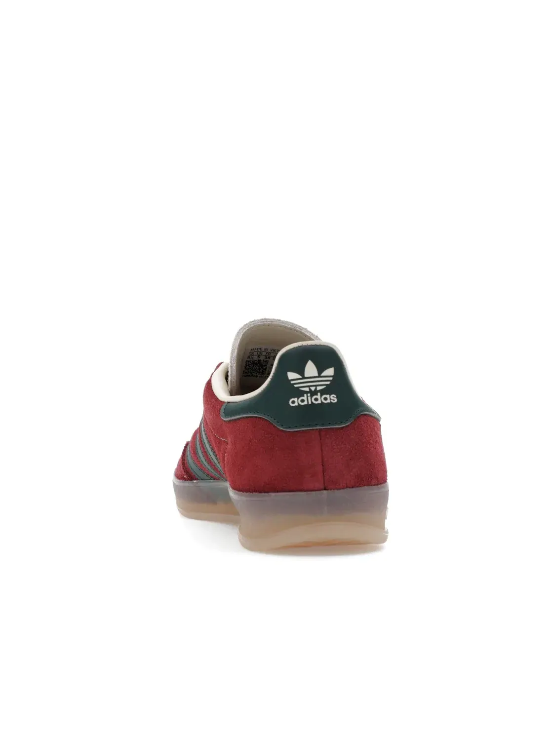Мужские кроссовки с контрастным дизайном Adidas Gazelle Indoor — изображение 4 из 4, красный/зеленый/белый
