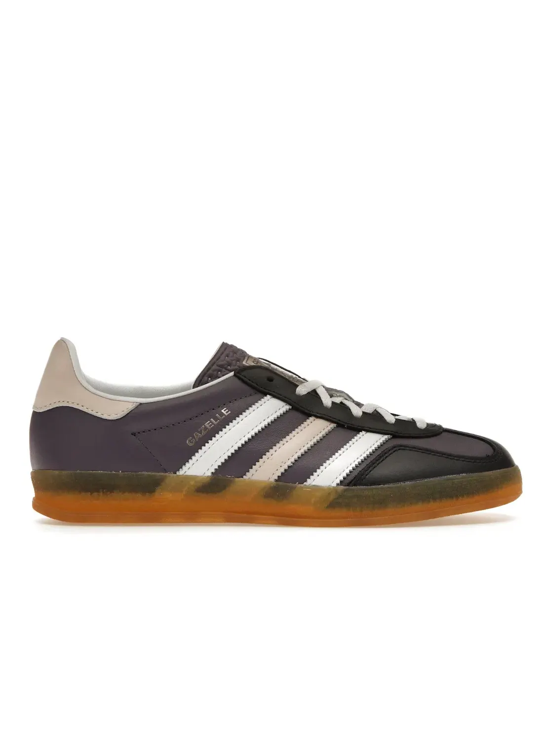 Женские кроссовки lifestyle Adidas Gazelle Indoor — изображение 1 из 4, фиолетовый/белый