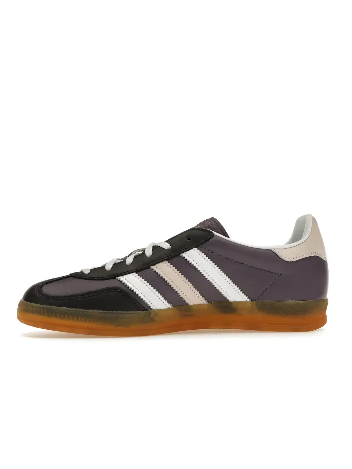 Женские кроссовки lifestyle Adidas Gazelle Indoor — изображение 3 из 4, фиолетовый/белый