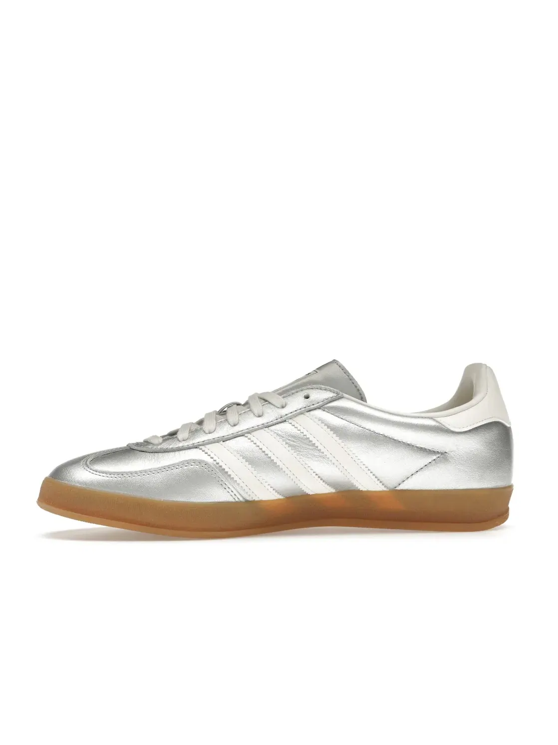 Мужские кроссовки с серебристым верхом Adidas Gazelle Indoor — изображение 3 из 4