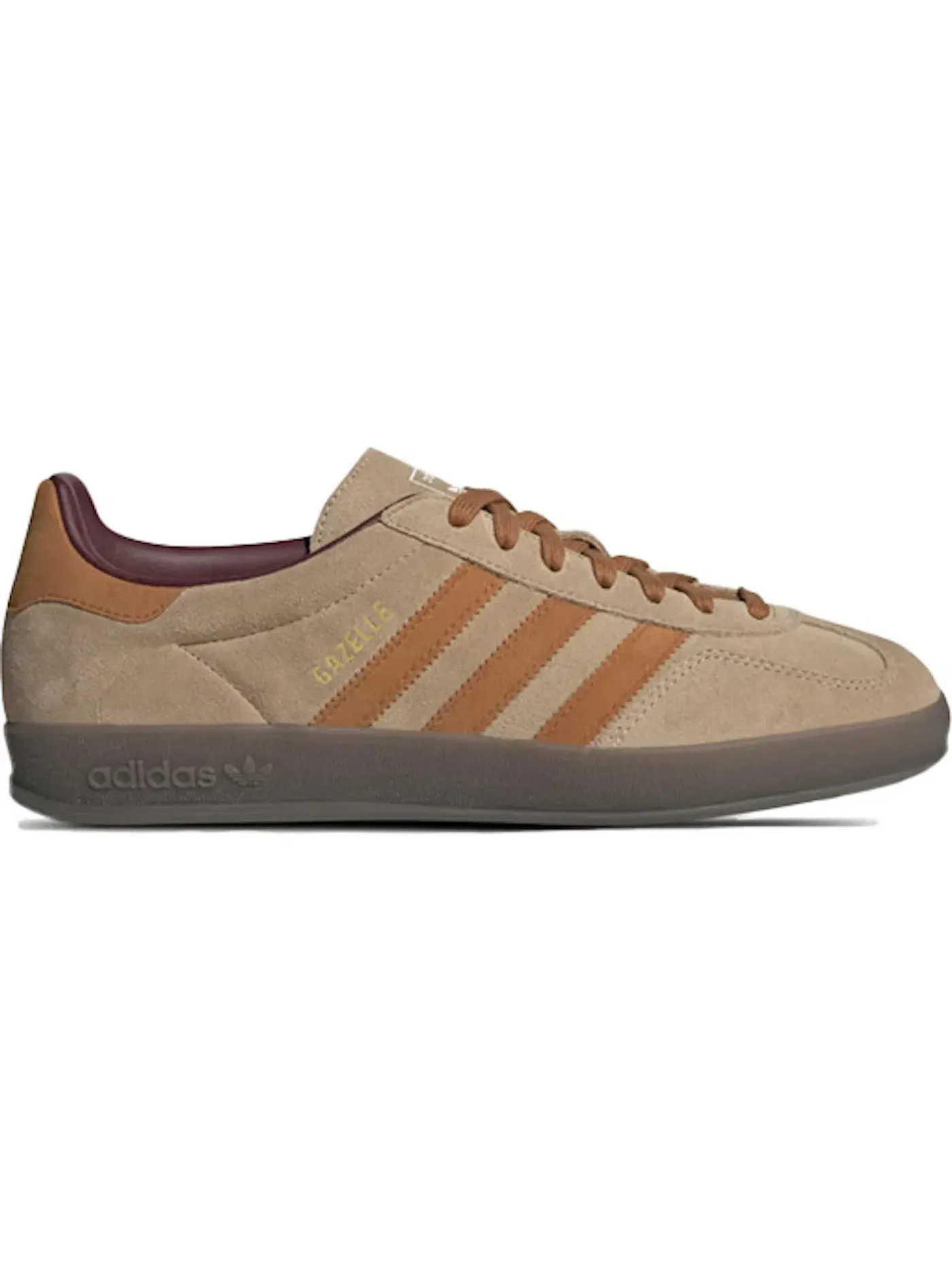 Мужские кроссовки Lifestyle Adidas Gazelle Indoor — изображение 1 из 1, красный