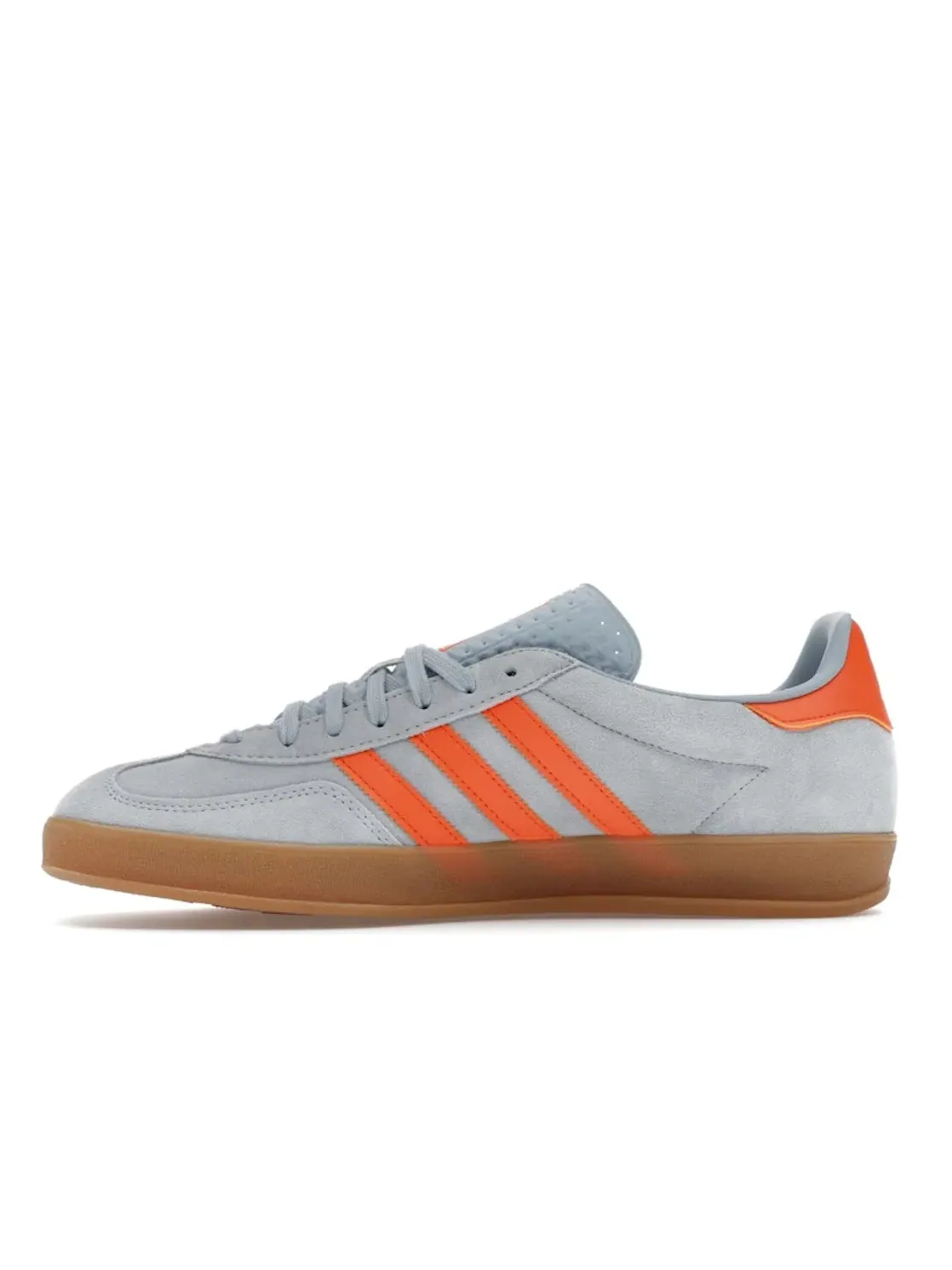 Мужские кроссовки Lifestyle с контрастными акцентами Adidas Gazelle Indoor — изображение 3 из 4, синий/оранжевый/белый