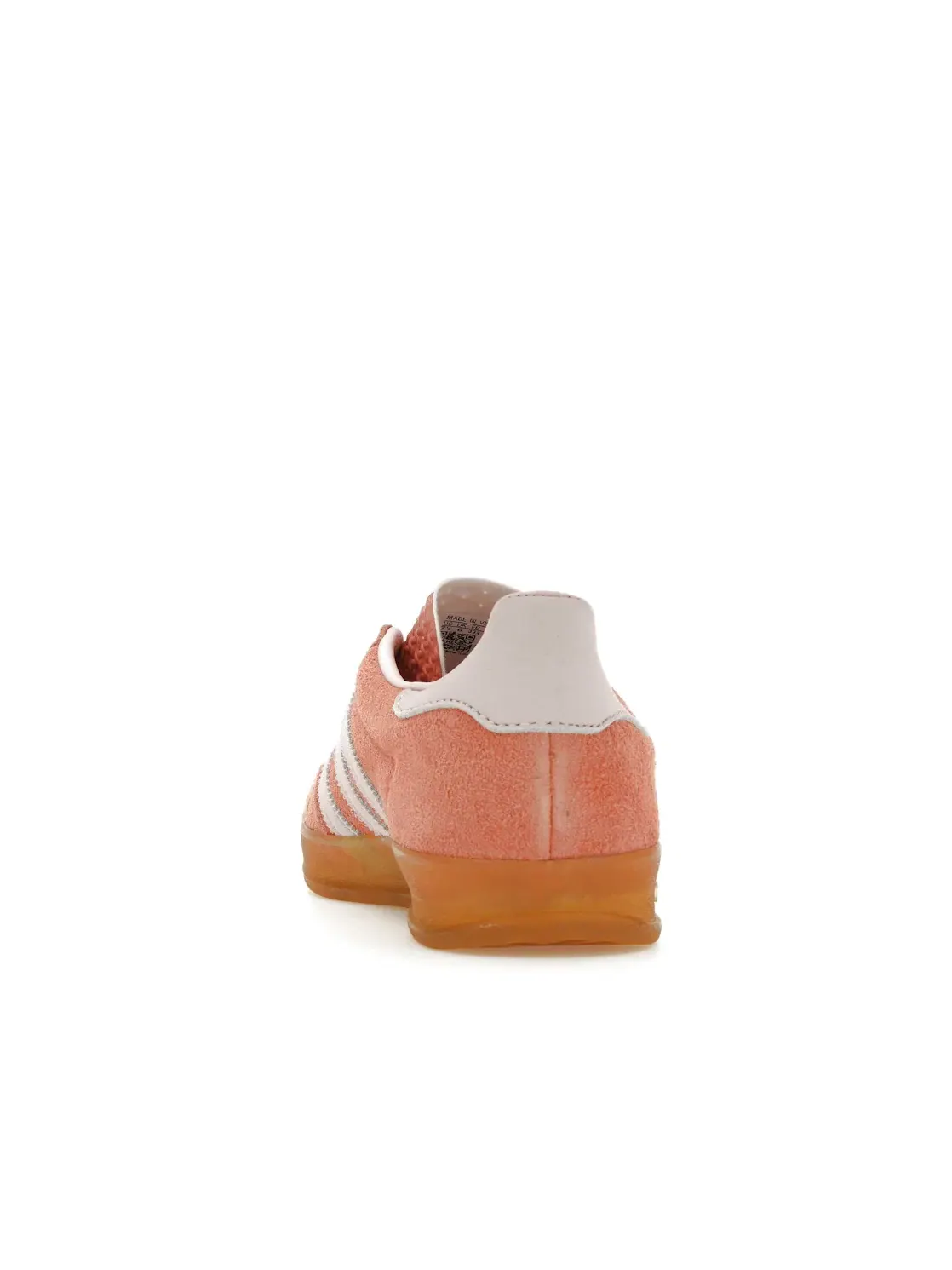 Женские кроссовки замшевые Adidas Gazelle Indoor — изображение 4 из 4, прозрачный розовый