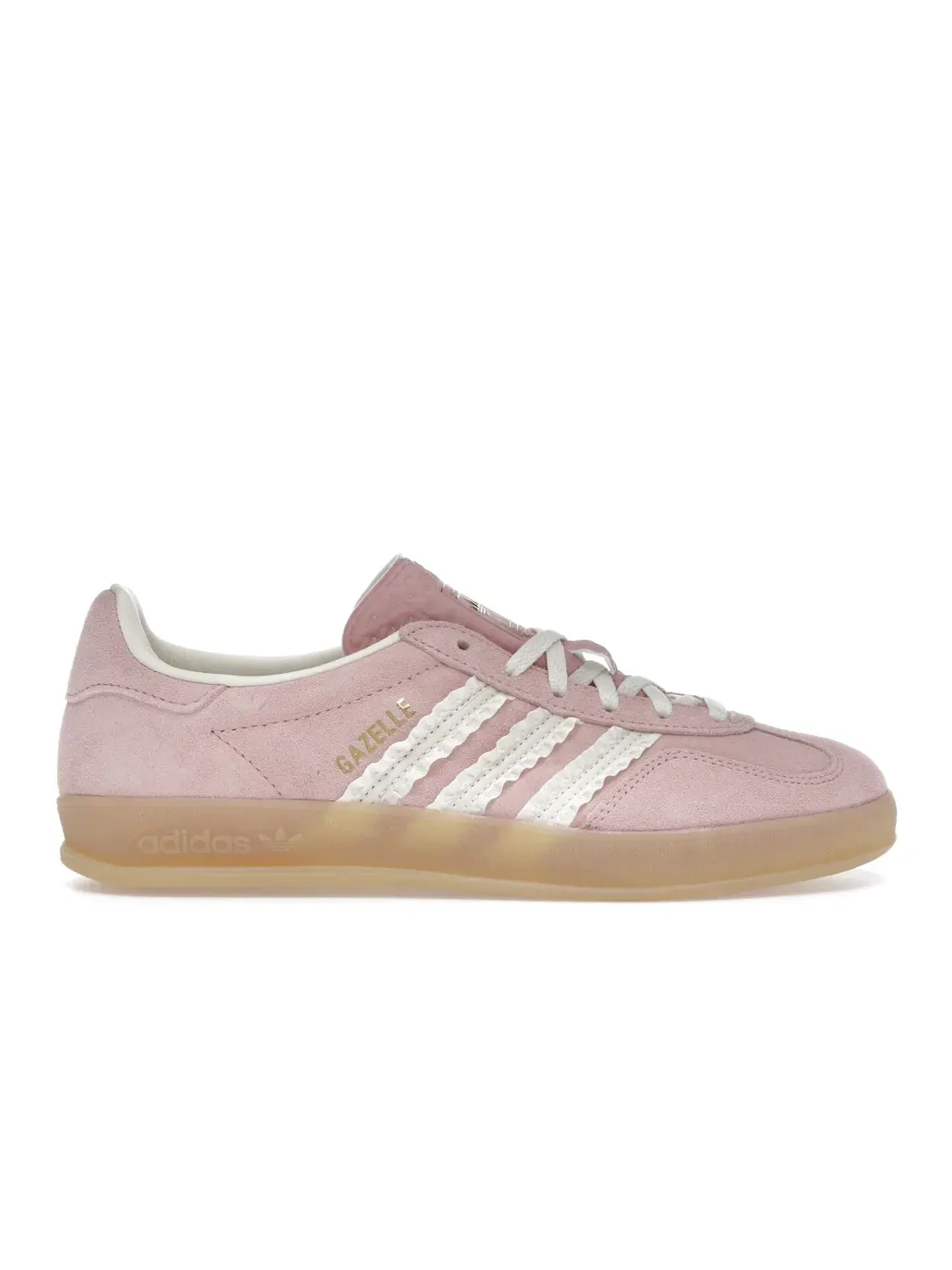 Женские кроссовки Lifestyle с замшевым верхом Adidas Gazelle Indoor — изображение 1 из 4, белый