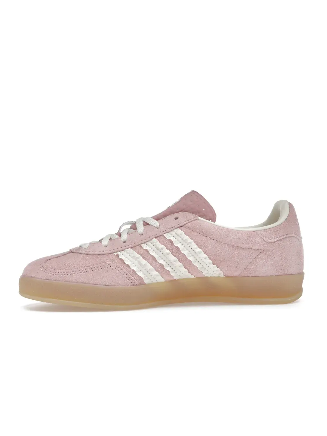 Женские кроссовки Lifestyle с замшевым верхом Adidas Gazelle Indoor — изображение 3 из 4, белый