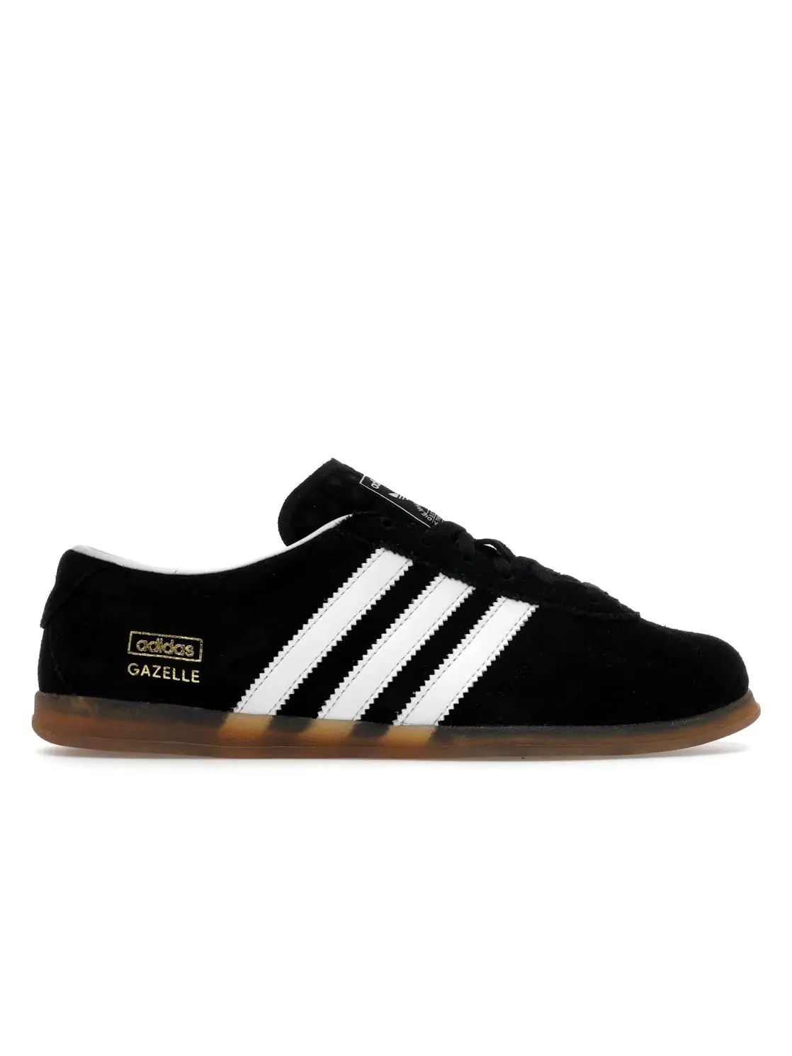 Женские кроссовки lifestyle Adidas Gazelle Lo Pro — изображение 1 из 4, черный белый