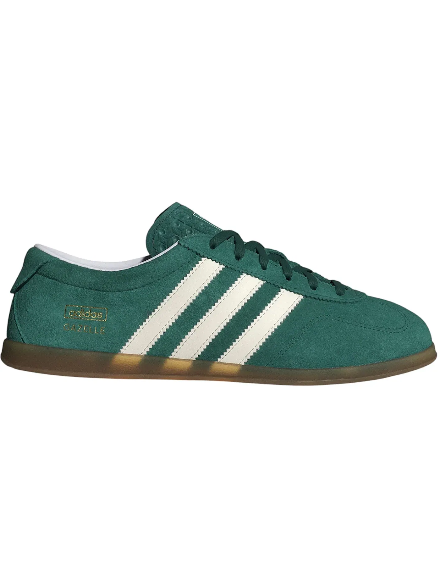 Женские кроссовки с низким профилем Adidas Gazelle Lo Pro — изображение 1 из 1, зеленый/белый