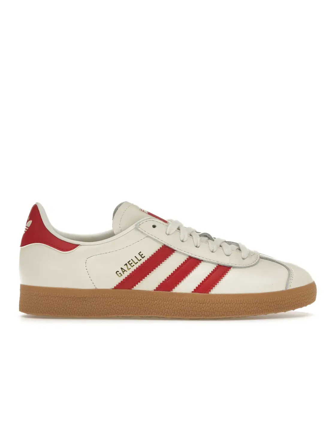 Мужские кроссовки Lifestyle Adidas Gazelle Adidas — изображение 1 из 4, белый/красный
