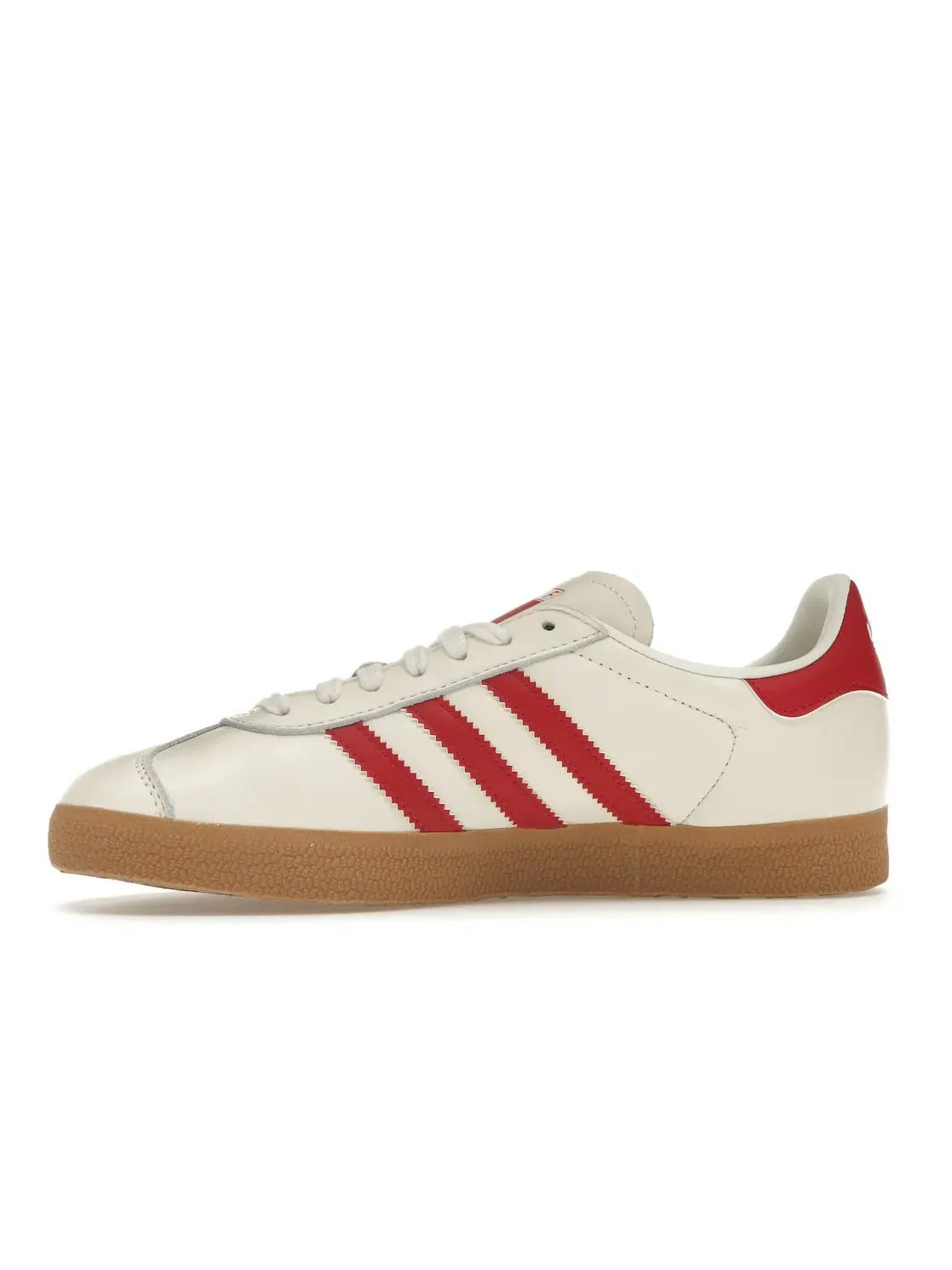 Мужские кроссовки Lifestyle Adidas Gazelle Adidas — изображение 3 из 4, белый/красный