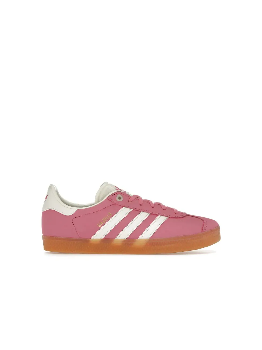 Детские кроссовки с замшевым верхом Adidas Gazelle — изображение 1 из 4, розовый/слоновая кость