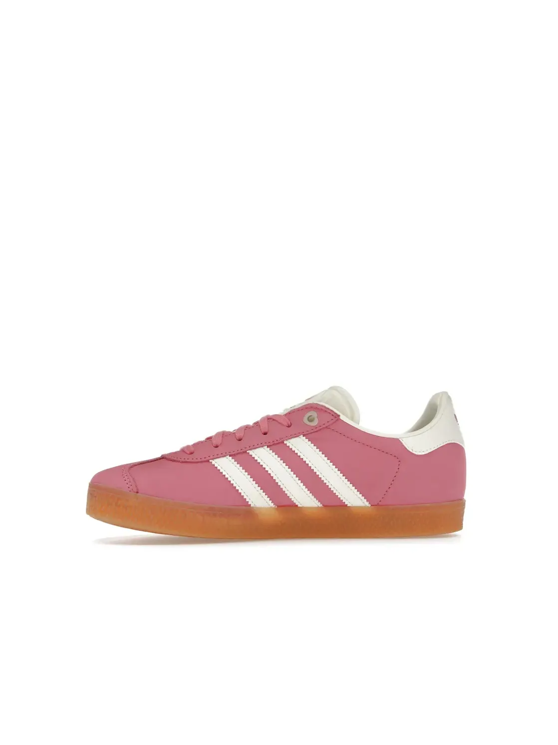 Детские кроссовки с замшевым верхом Adidas Gazelle — изображение 3 из 4, розовый/слоновая кость