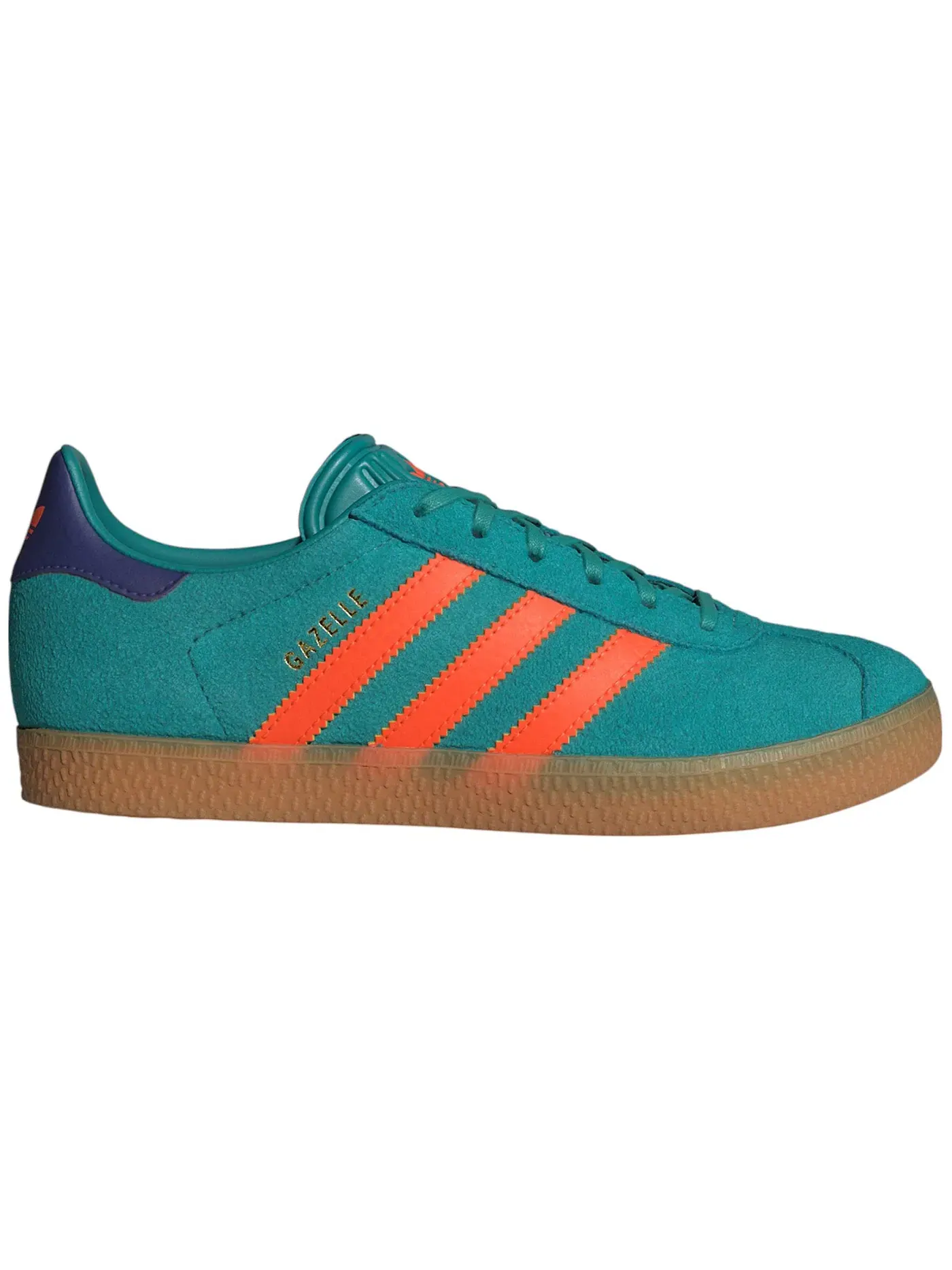 Детские кроссовки Lifestyle Adidas Gazelle — изображение 1 из 1, оранжевый/фиолетовый