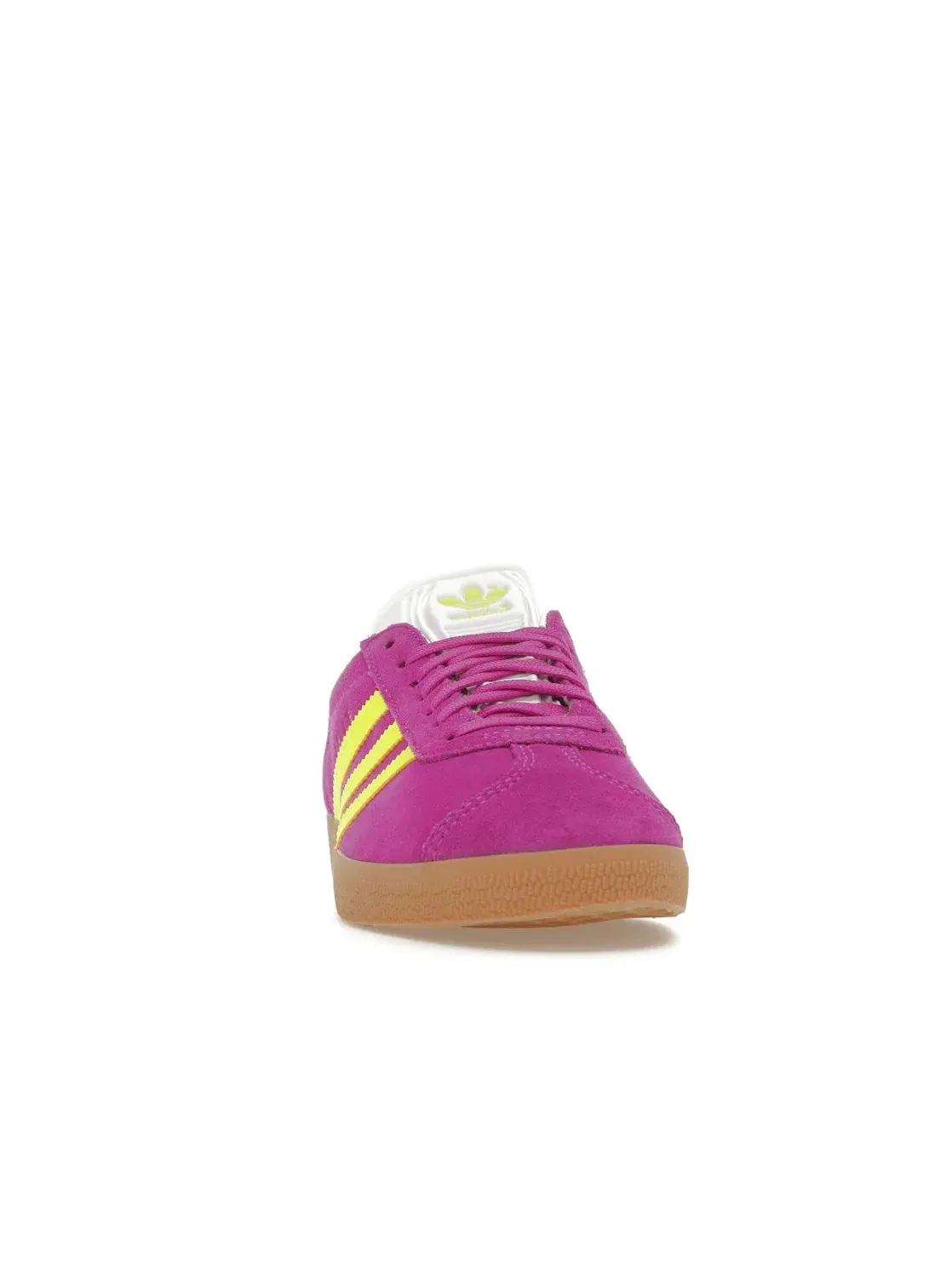 Женские кроссовки Lifestyle Adidas Gazelle — изображение 2 из 4, фиолетовый/желтый