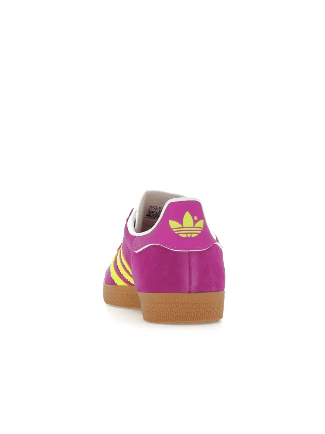 Женские кроссовки Lifestyle Adidas Gazelle — изображение 4 из 4, фиолетовый/желтый