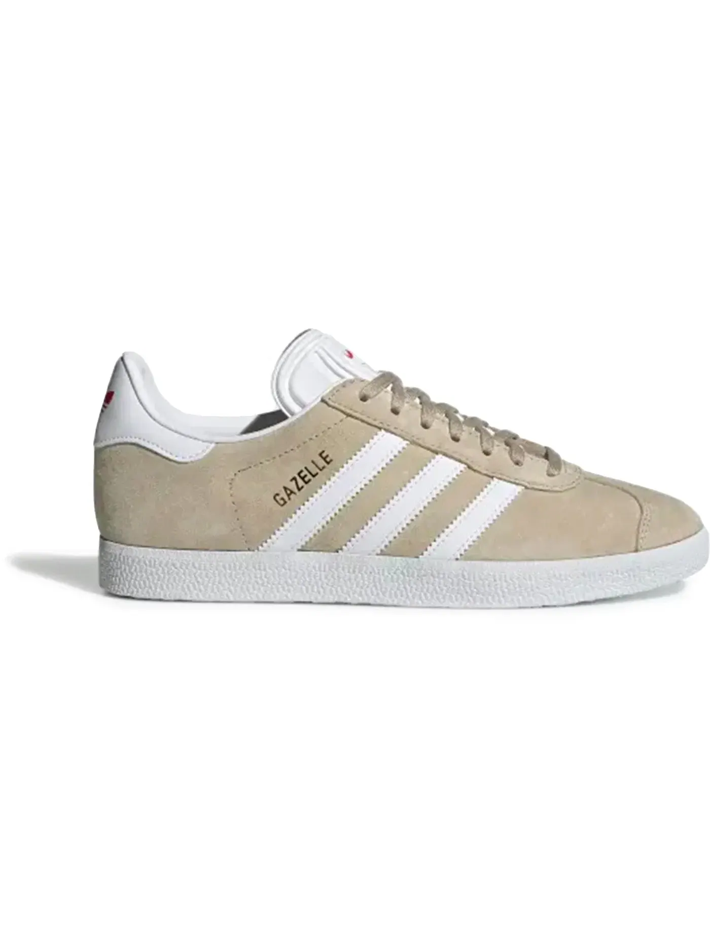 Женские кроссовки Lifestyle Adidas Gazelle — изображение 1 из 1, белый красный