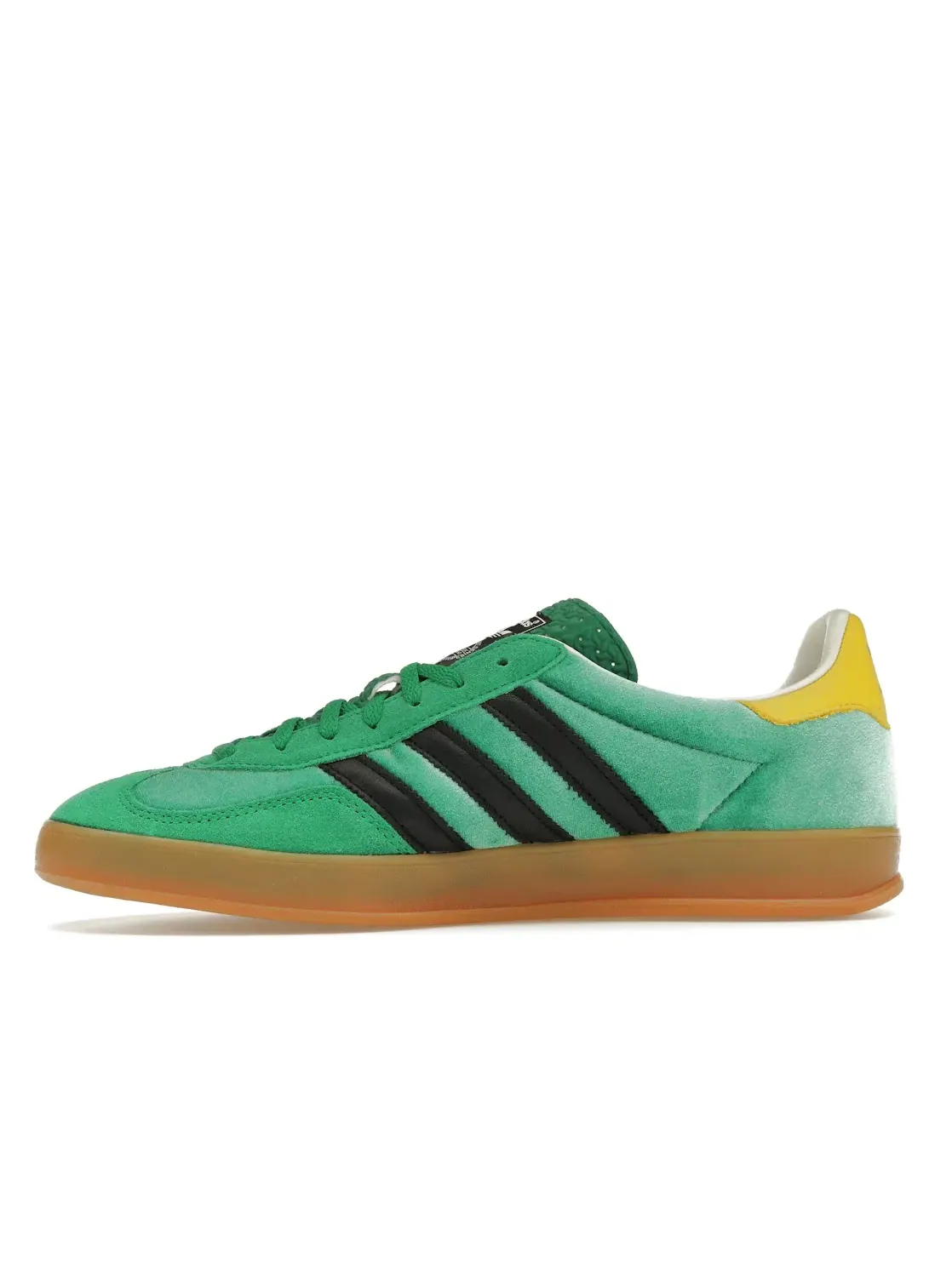 Мужские кроссовки lifestyle Adidas Gazelle — изображение 3 из 4, зеленый/желтый