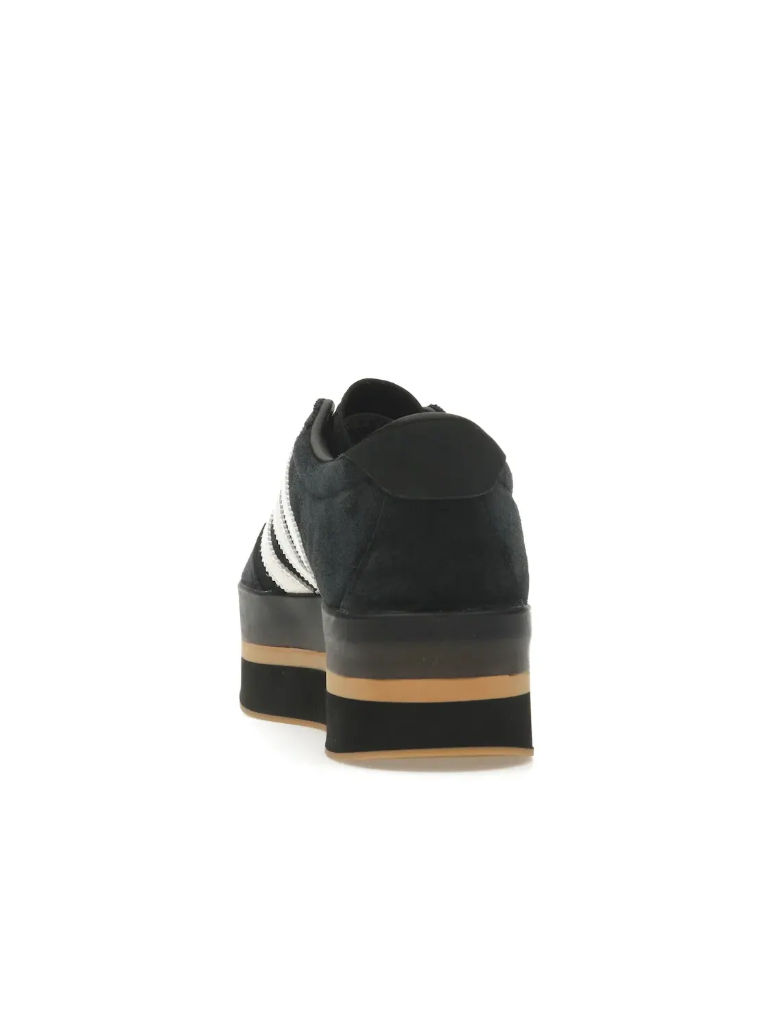 Женские кроссовки на платформе Adidas Gazelle Stack — изображение 4 из 4, черный/кремовый белый