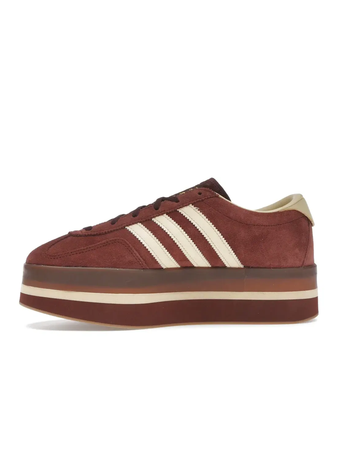 Женские кроссовки lifestyle Adidas Gazelle Stack — изображение 3 из 4, коричневый/оранжевый