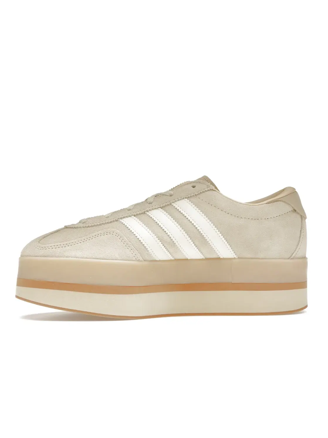 Женские кроссовки Lifestyle Adidas Gazelle Stack — изображение 3 из 4, песочный//кремовый белый