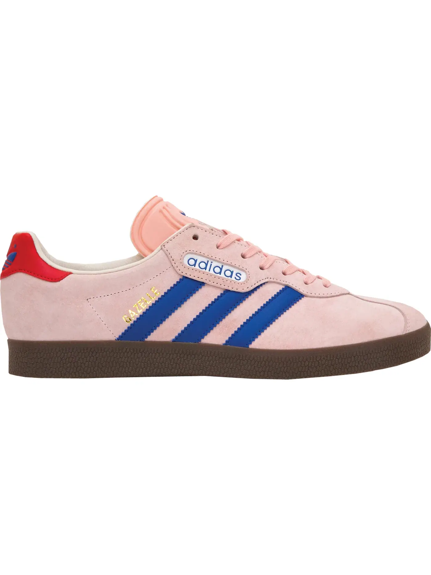 Мужские кроссовки Lifestyle Adidas Gazelle Super — изображение 1 из 1, розовый/синий
