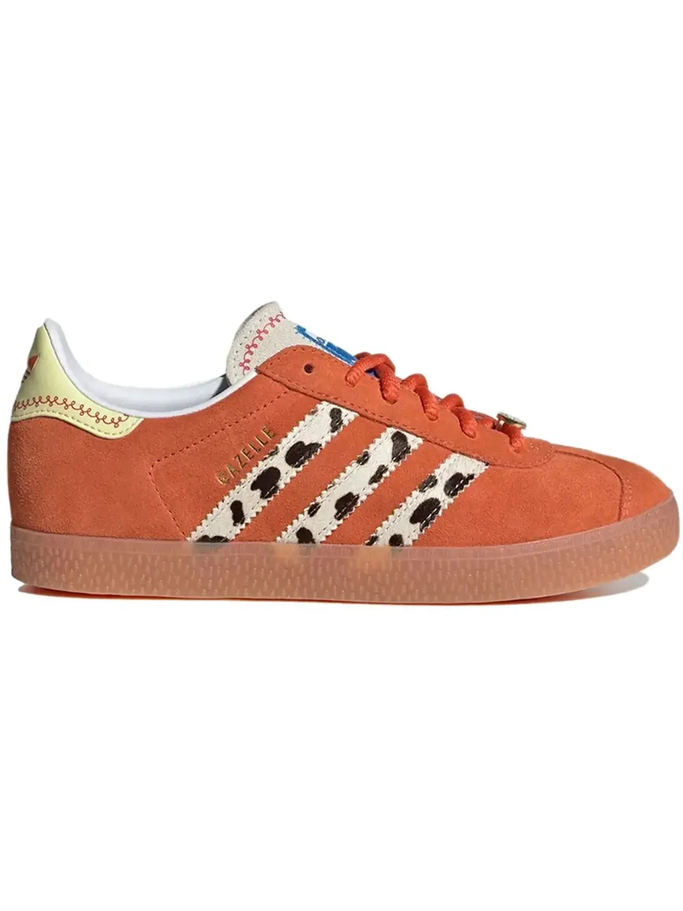 Детские кроссовки с принтом Toy Story Jessie Adidas — изображение 1 из 1, оранжевый/белый