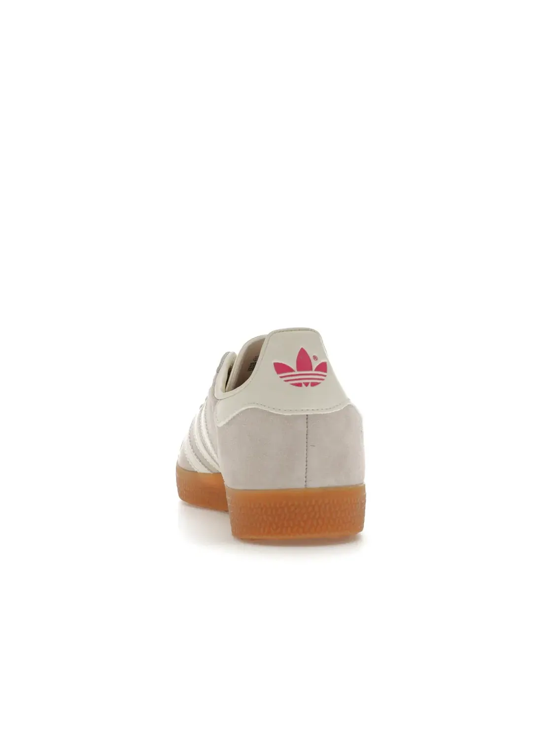 Женские кроссовки Lifestyle с принтом Adidas Gazelle Adidas — изображение 4 из 4, слоновая кость/розовый
